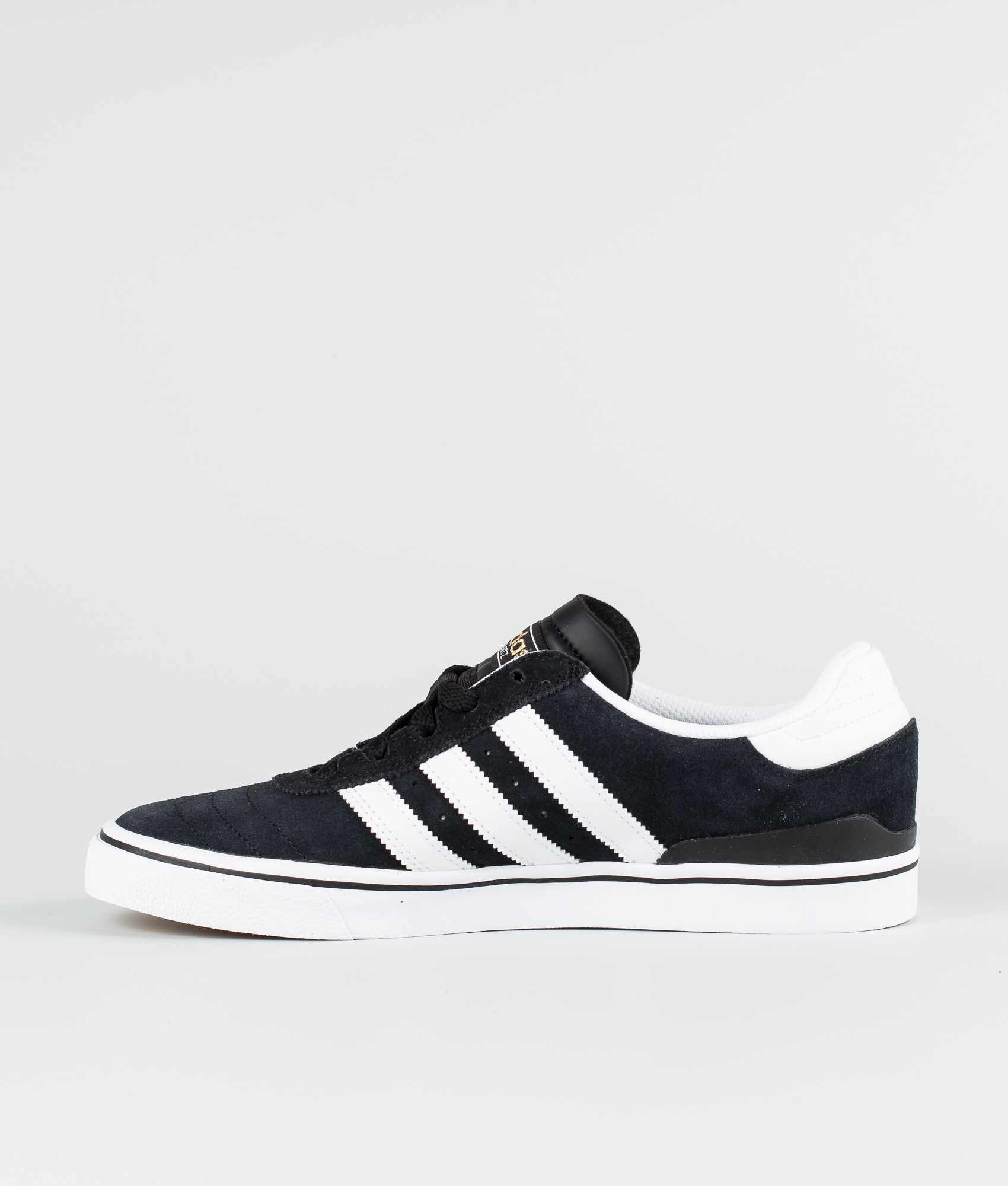 black and white adidas skate shoes