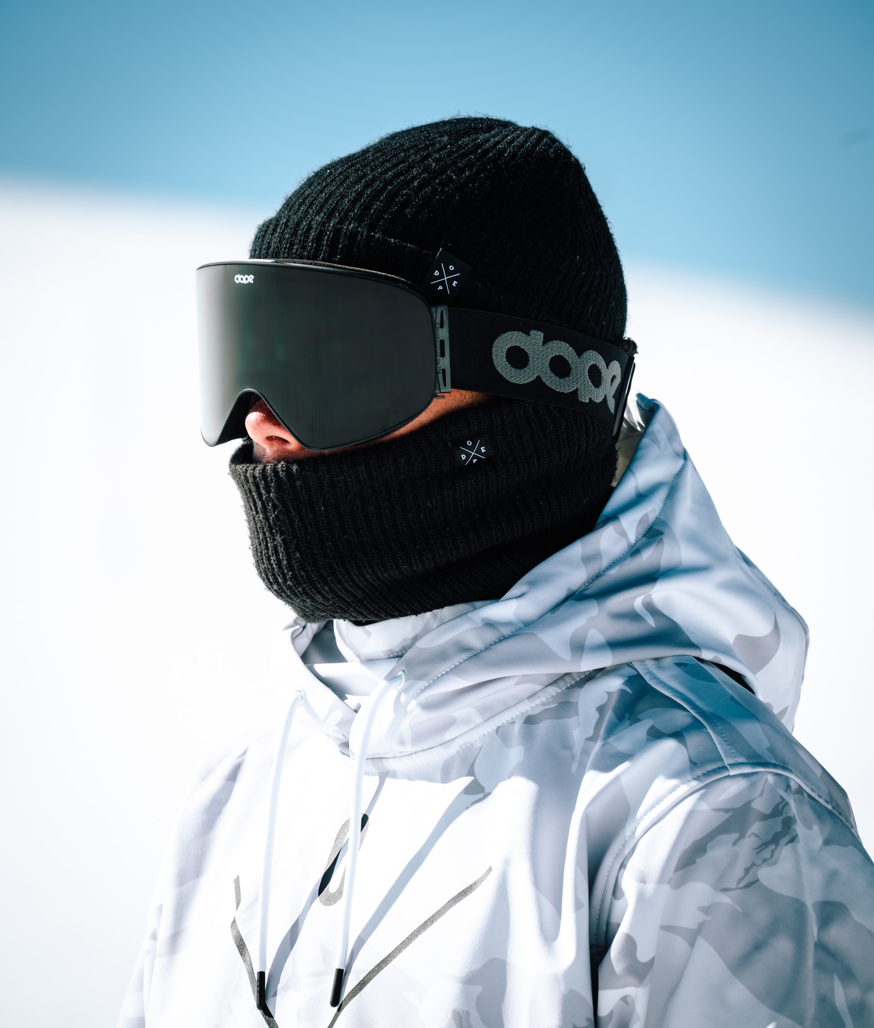 Dope Flush OG Ski Goggle Tripple Black
