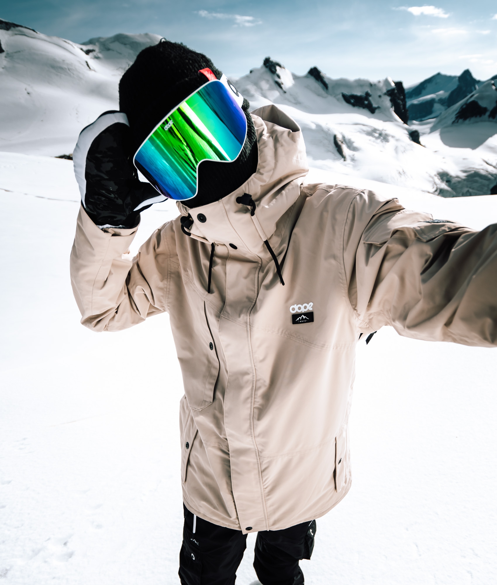 Dope Adept Snowboardjacka Sand Dope Adept Snowboardjacka Sand