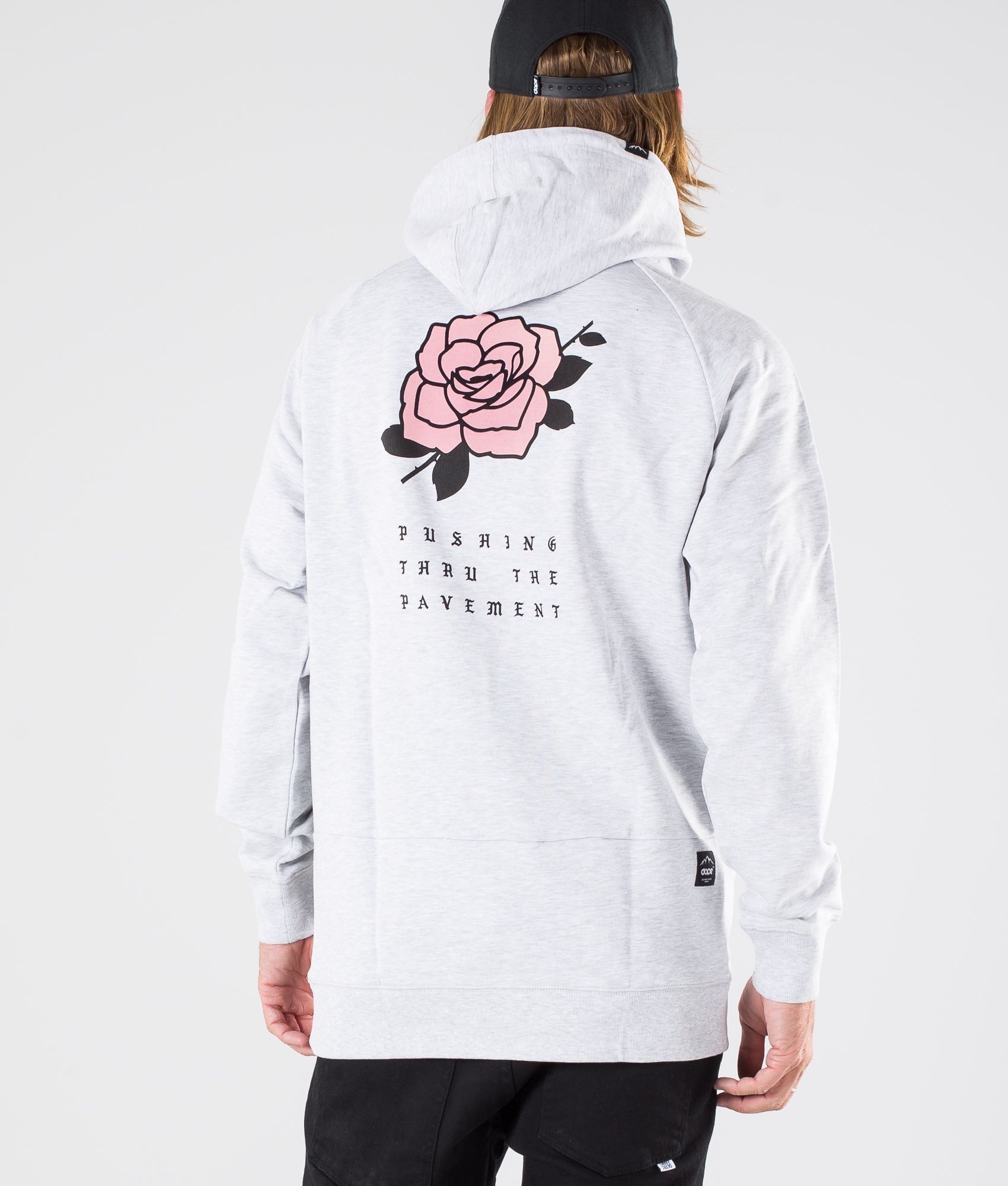 dope rose hoodie