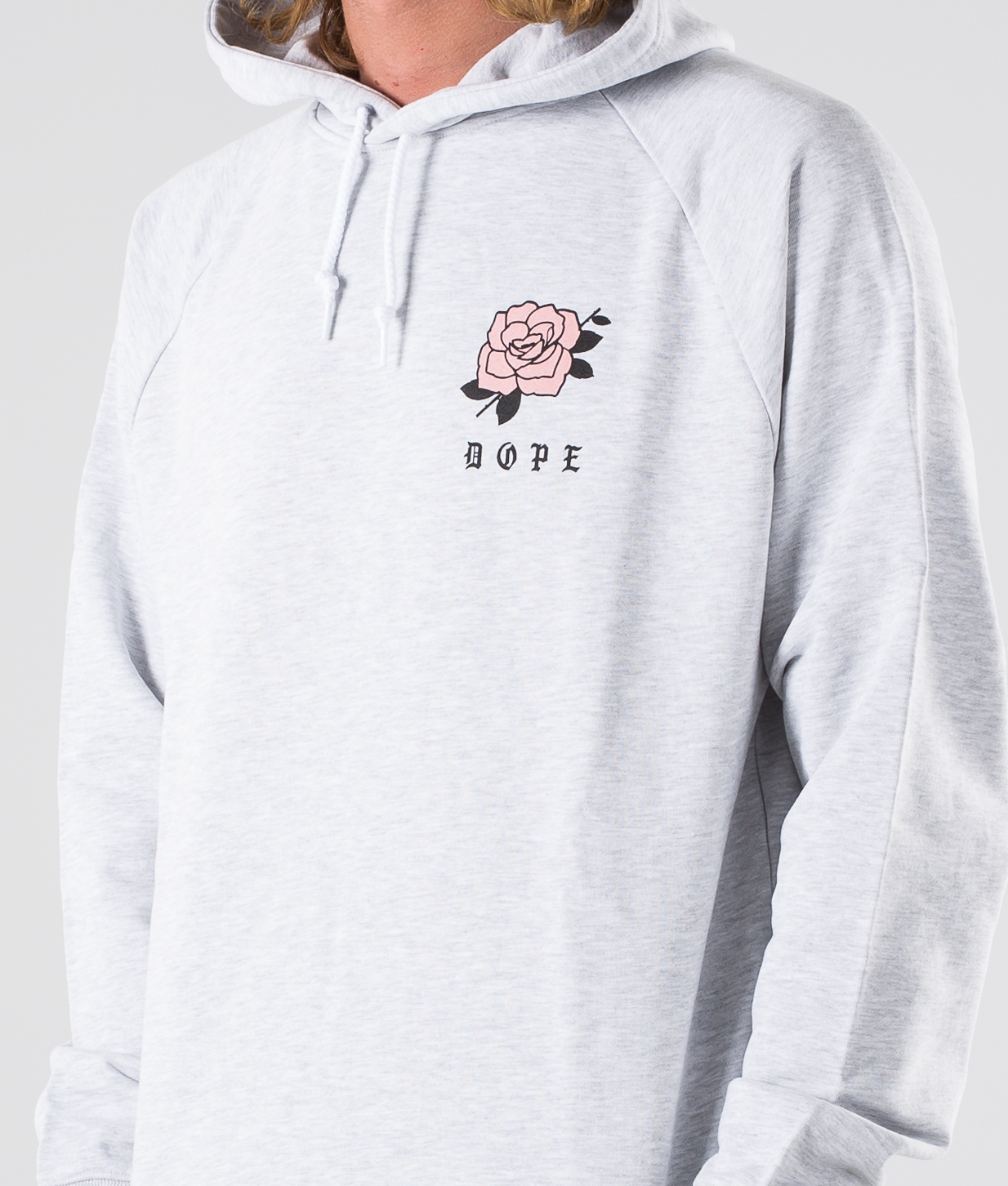 dope rose hoodie