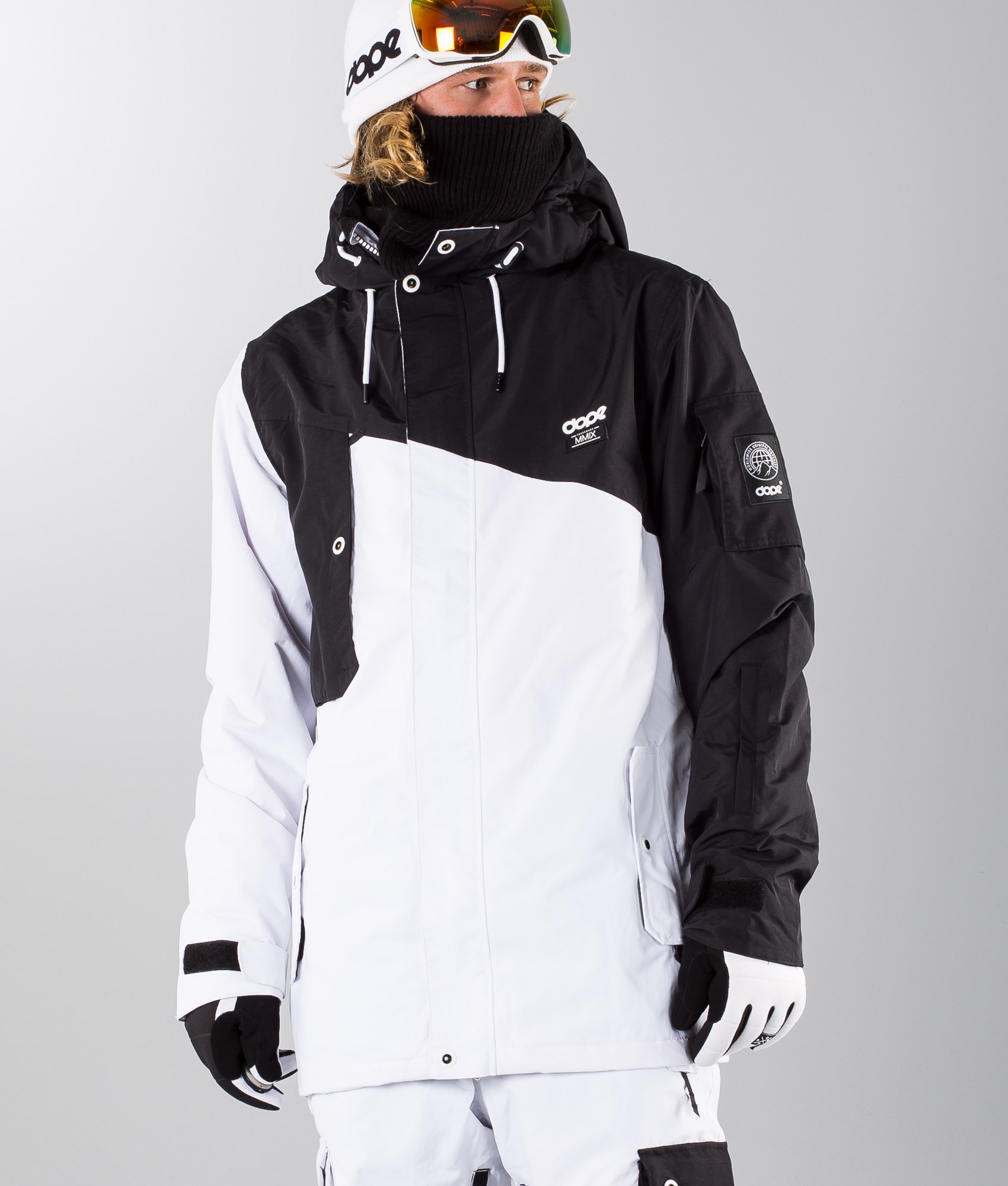 Black And White Ski Jacket