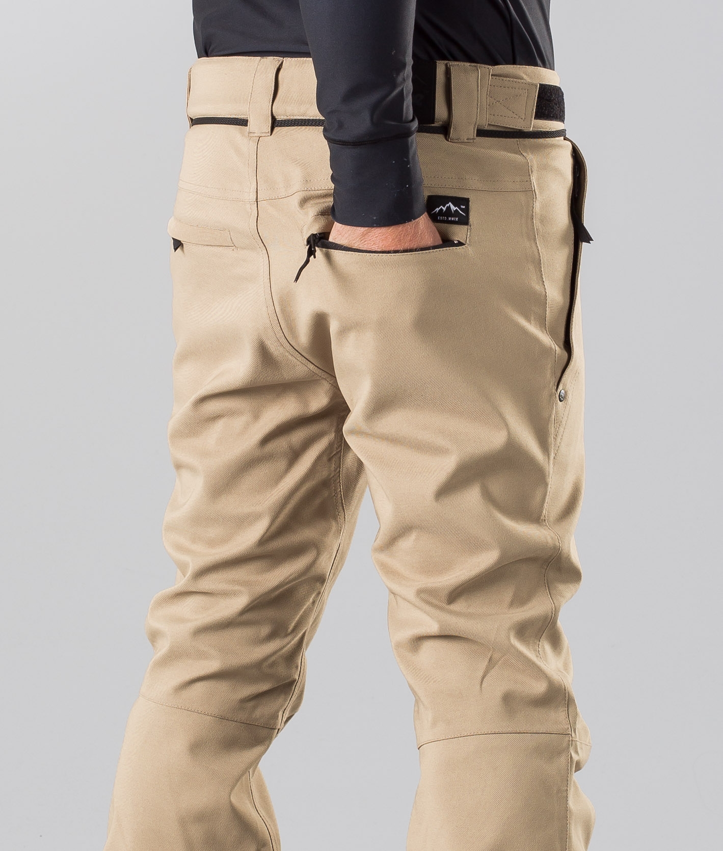 Dope Tiger 18 Snowboard Pants Khaki Ridestore UK