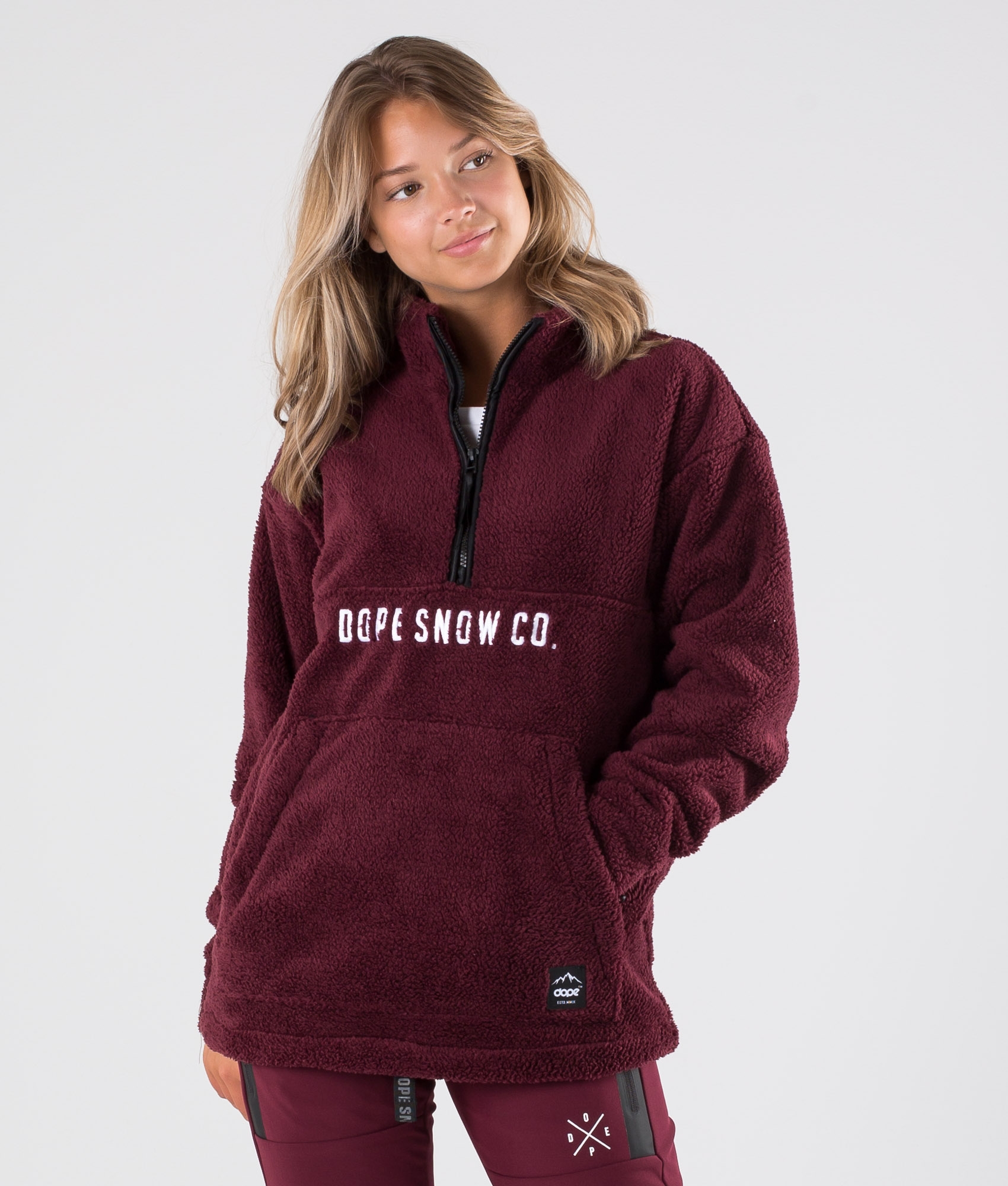 Dope | Pile de chez Pull de Ski Burgundy | Ridestore.fr