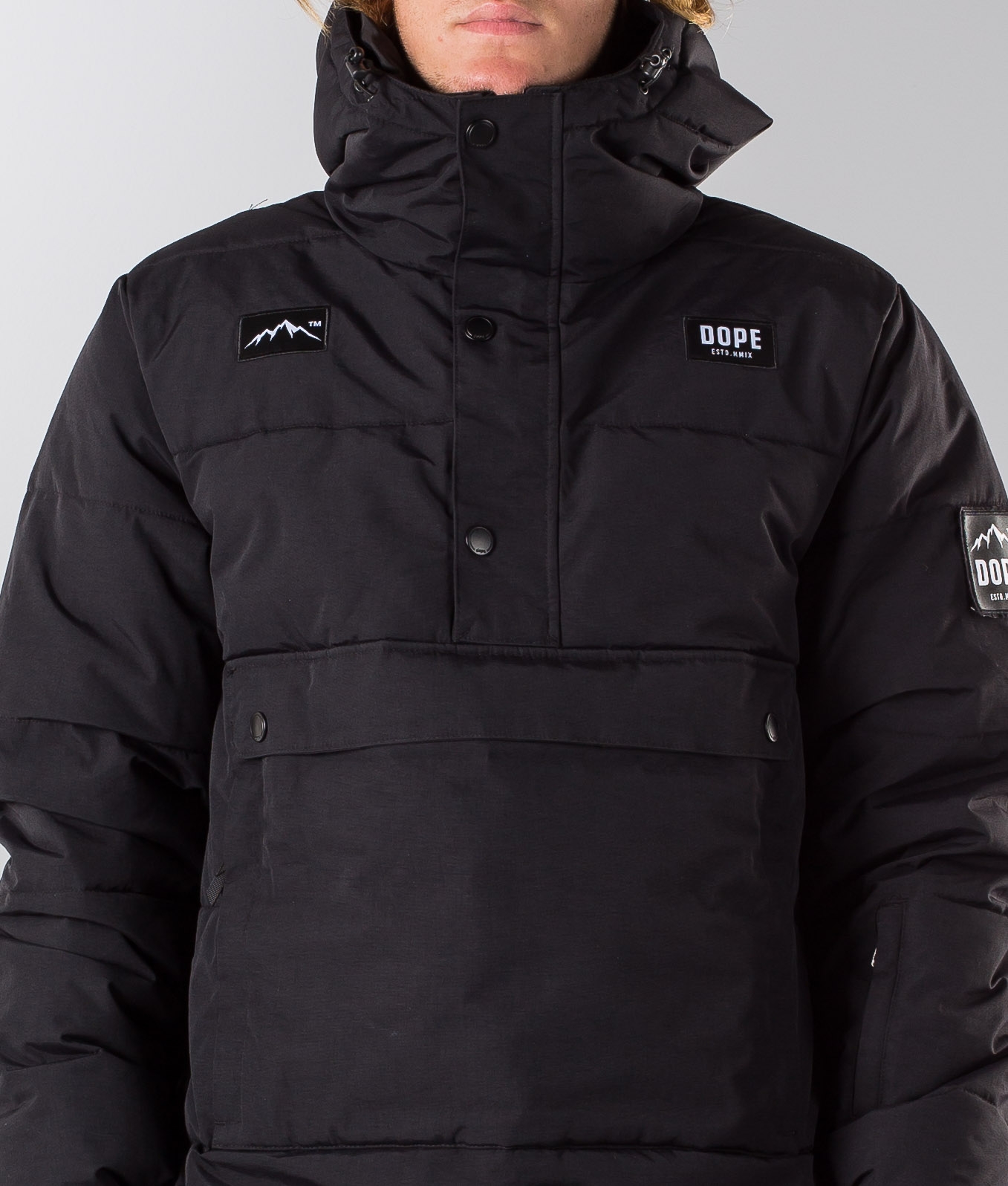 Dope Puffer W Snowboardjacka Black Dope Puffer W Snowboardjacka Black