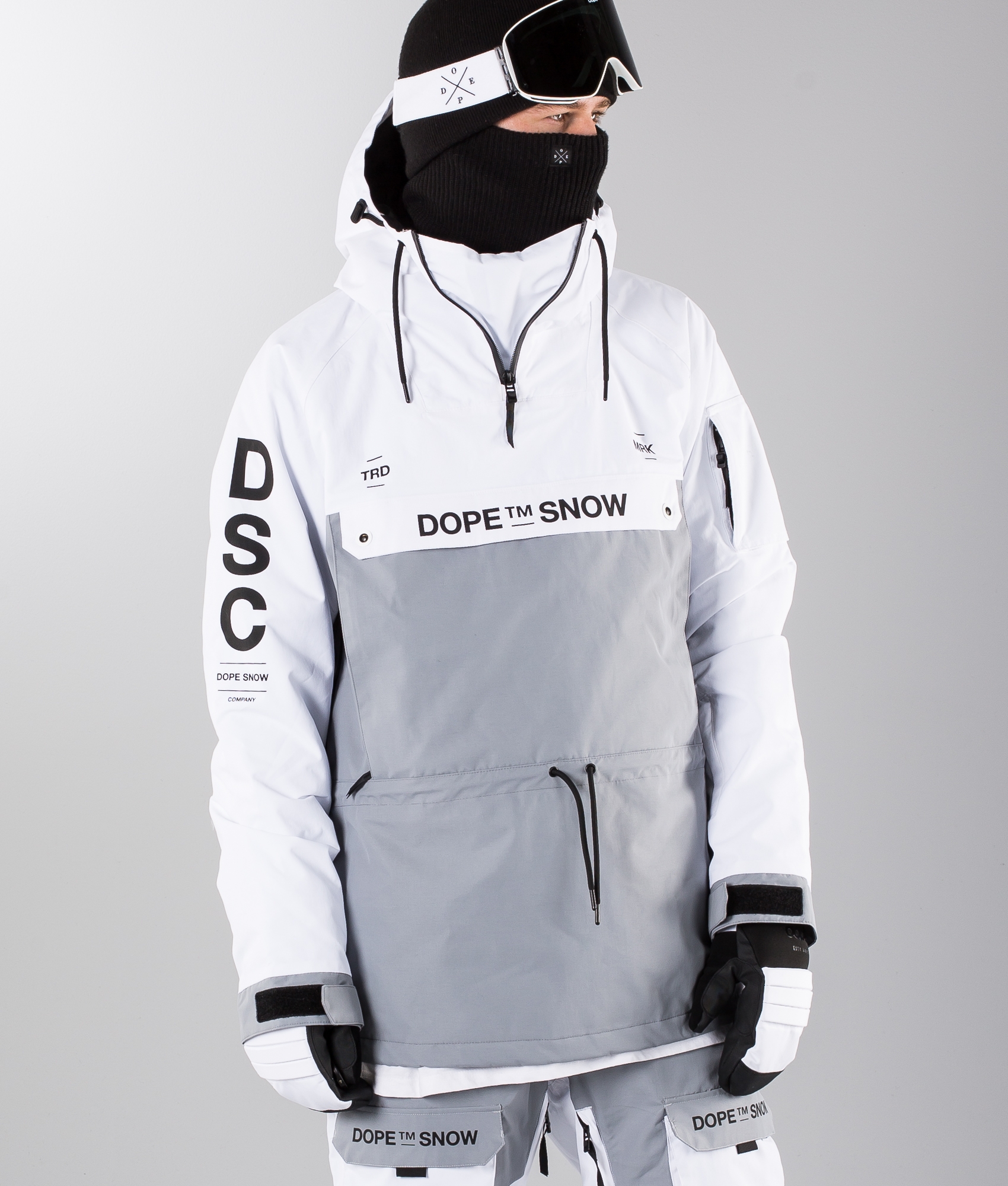 white dope snow jacket