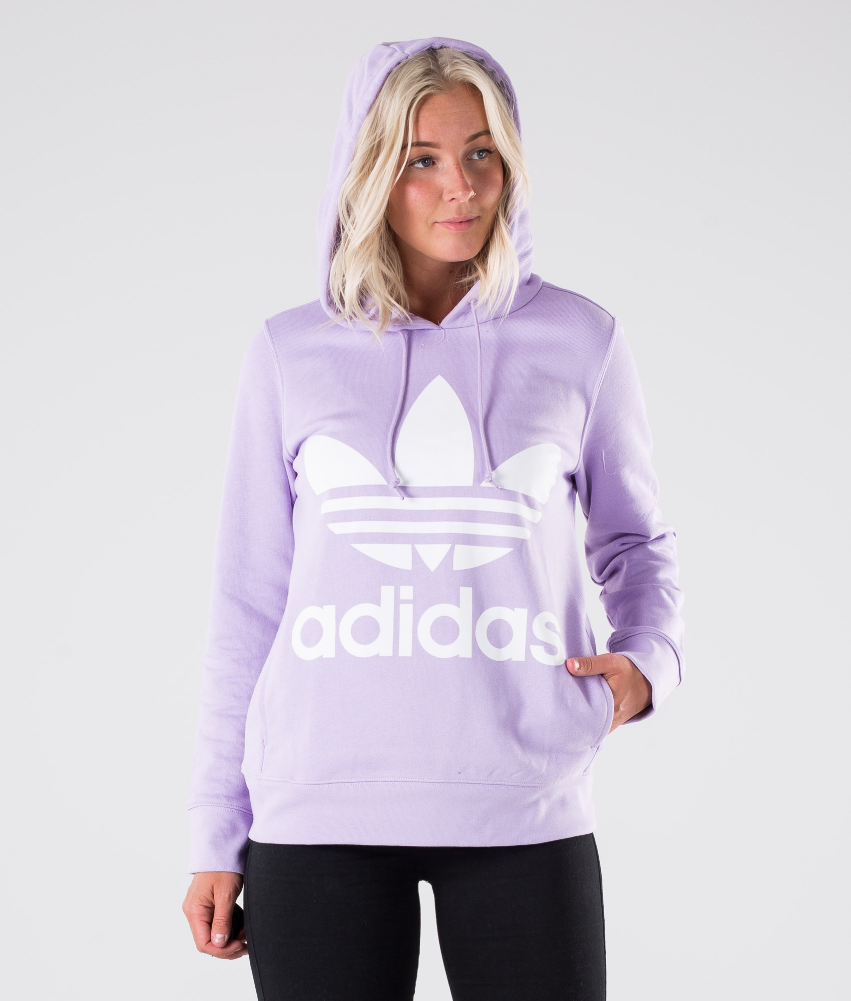 adidas hoodie violet