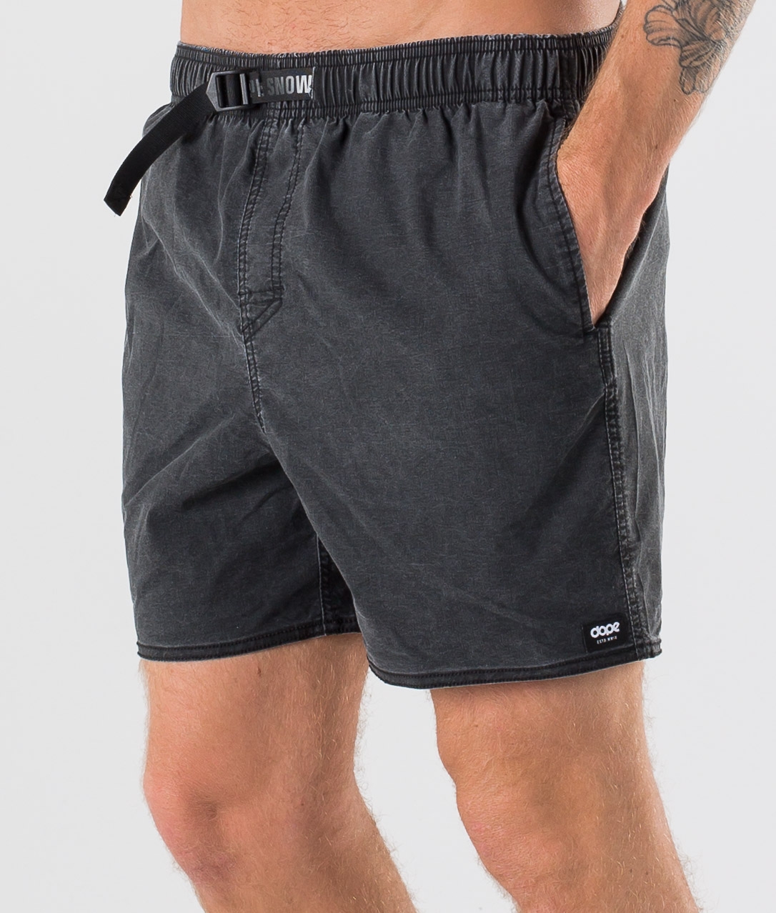 Dope Acendor Shorts Man Black Svart Ridestore.se