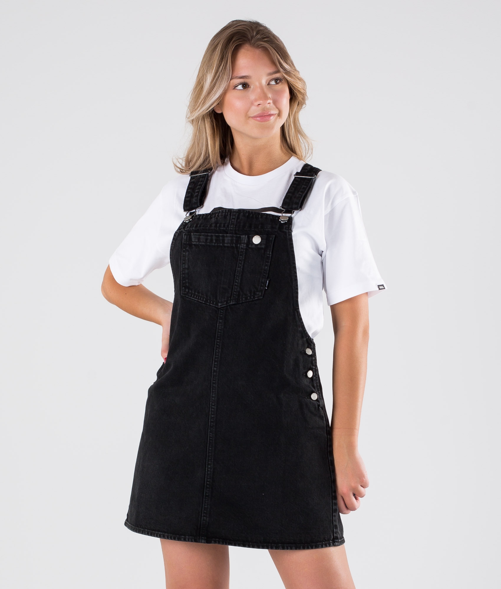 dr denim dungaree dress