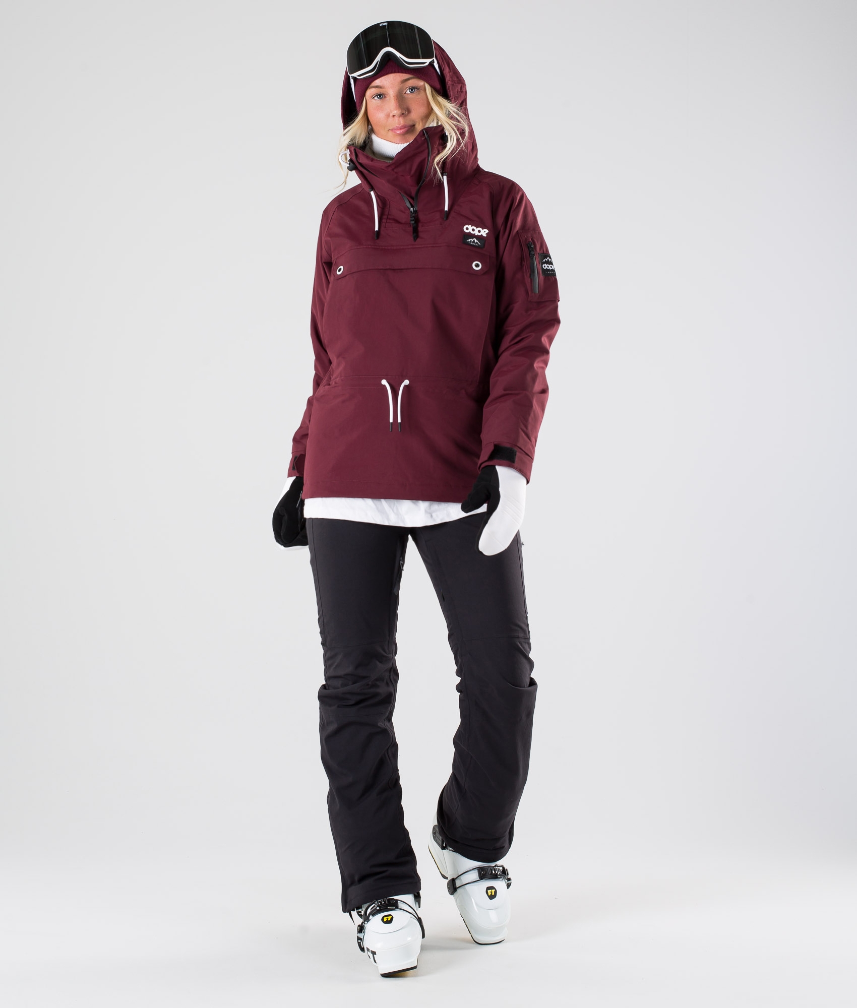Dope | Annok W de chez Veste de Ski Burgundy | Dope | Annok W de chez Veste de Ski Burgundy |
