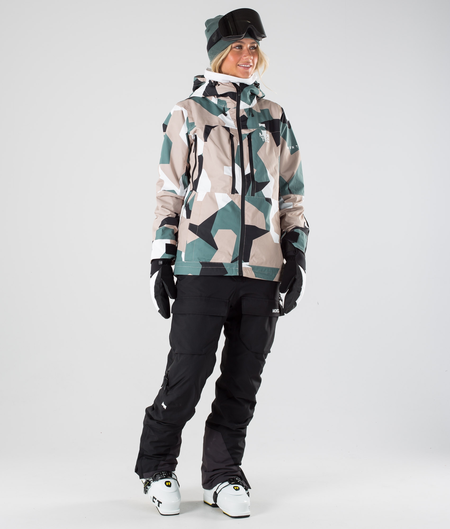 Montec Moss W 2019 Ski Jacket Women Atlantic Camo