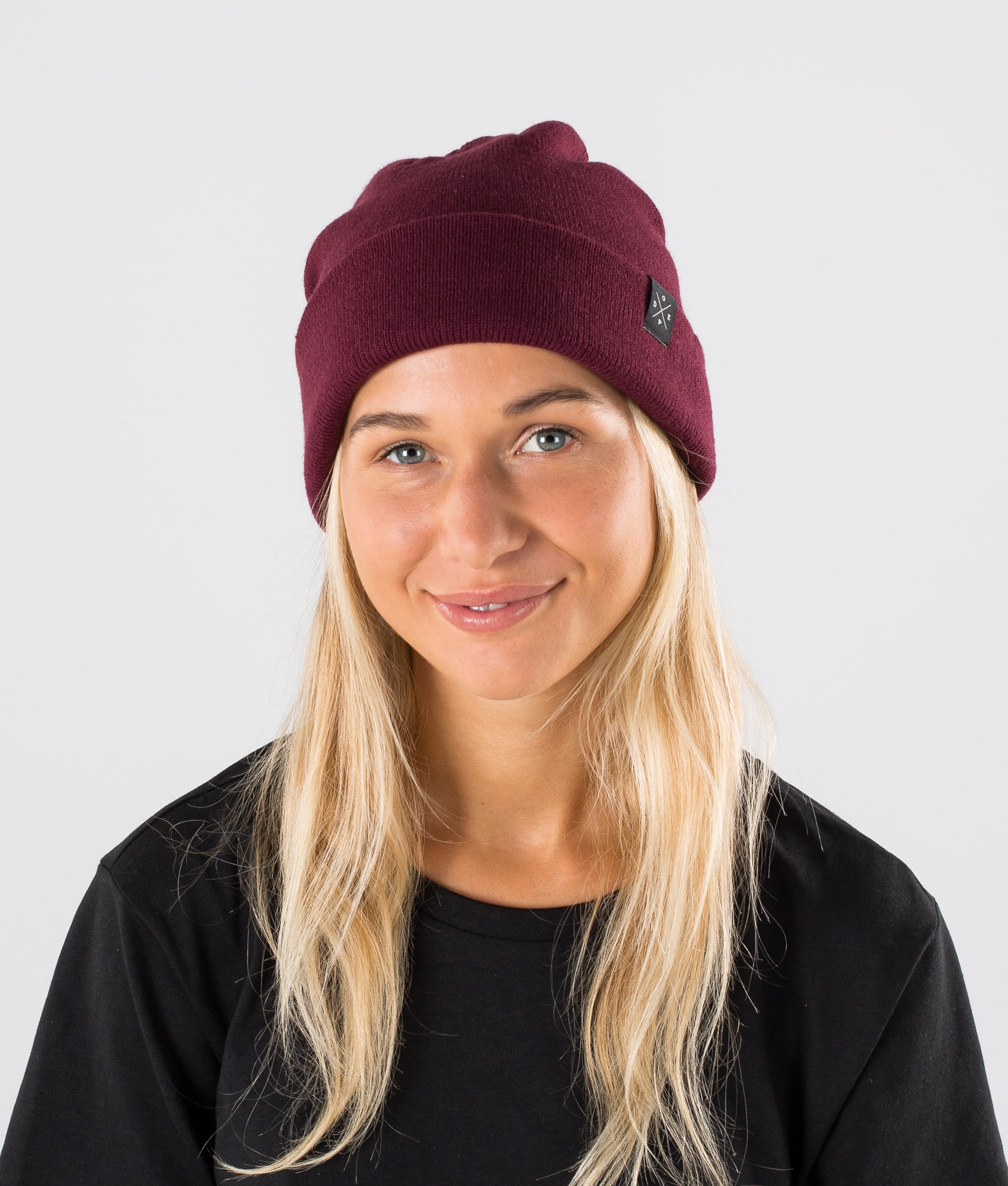 Dope Solitude Beanie Burgundy 