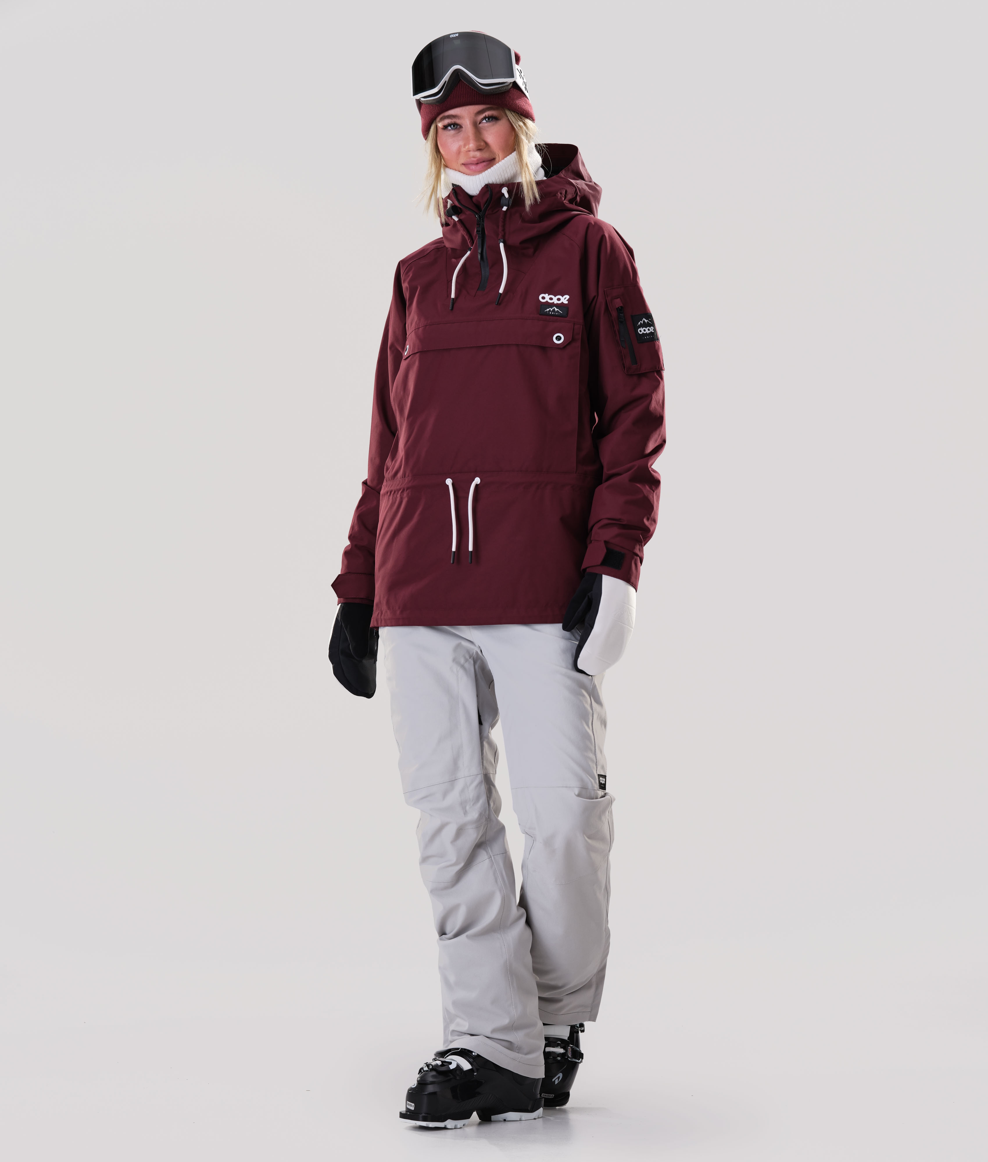 Dope | Annok W de chez Veste de Ski Burgundy | Dope | Annok W de chez Veste de Ski Burgundy |