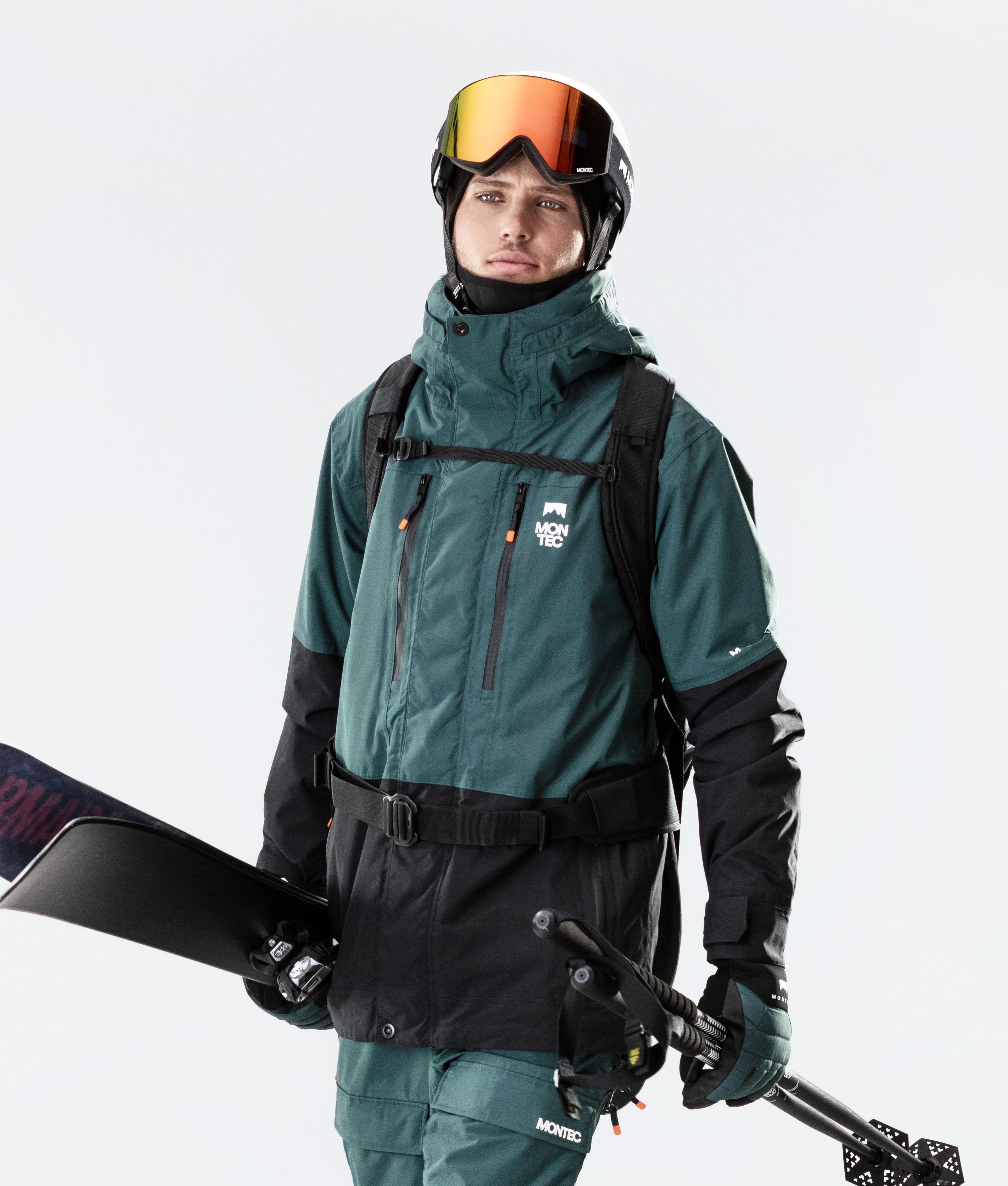 Montec Fawk 2020 Men's Ski Jacket Dark Atlantic/Black