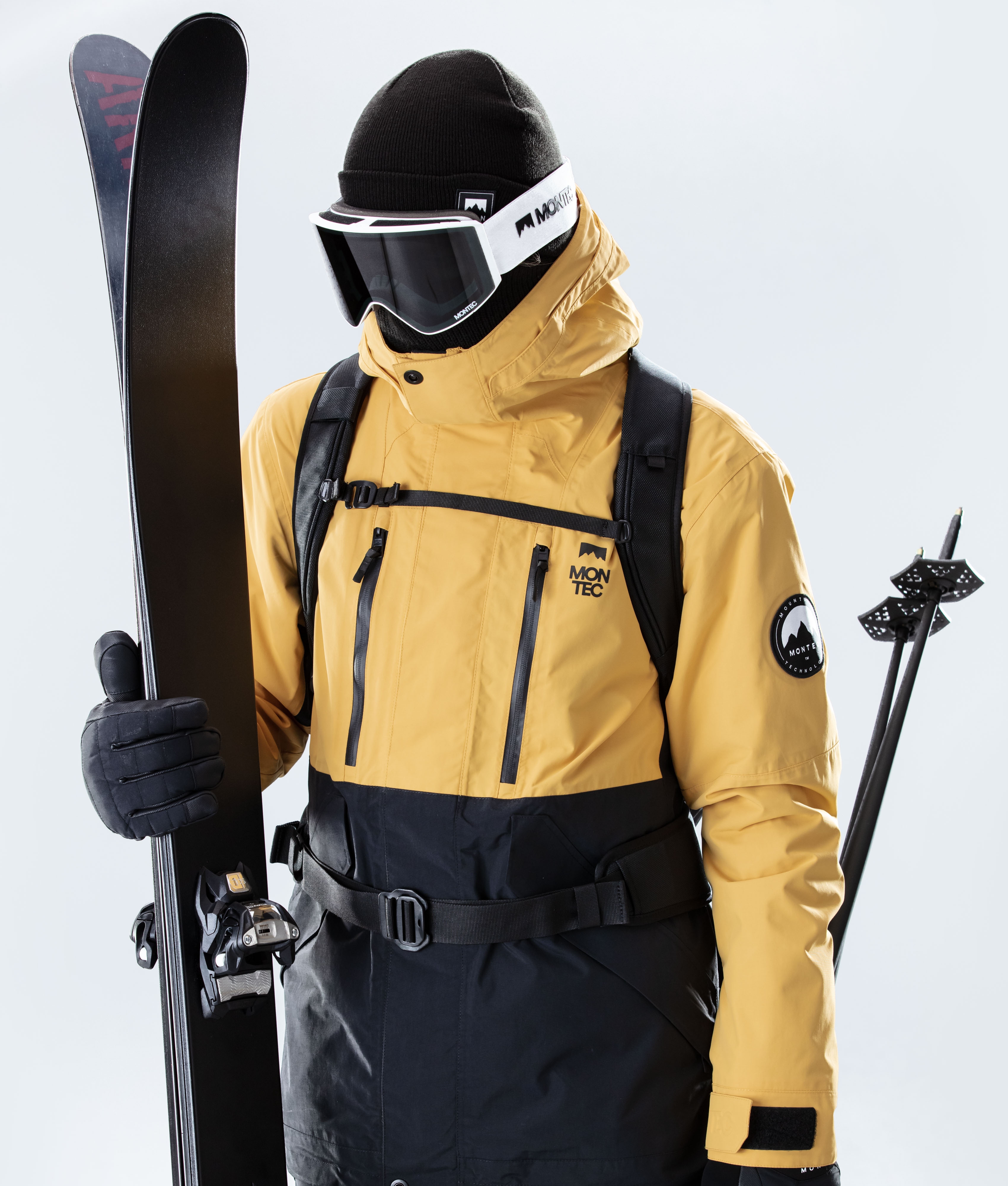 Montec Roc Ski Jacket Men Yellow/Black