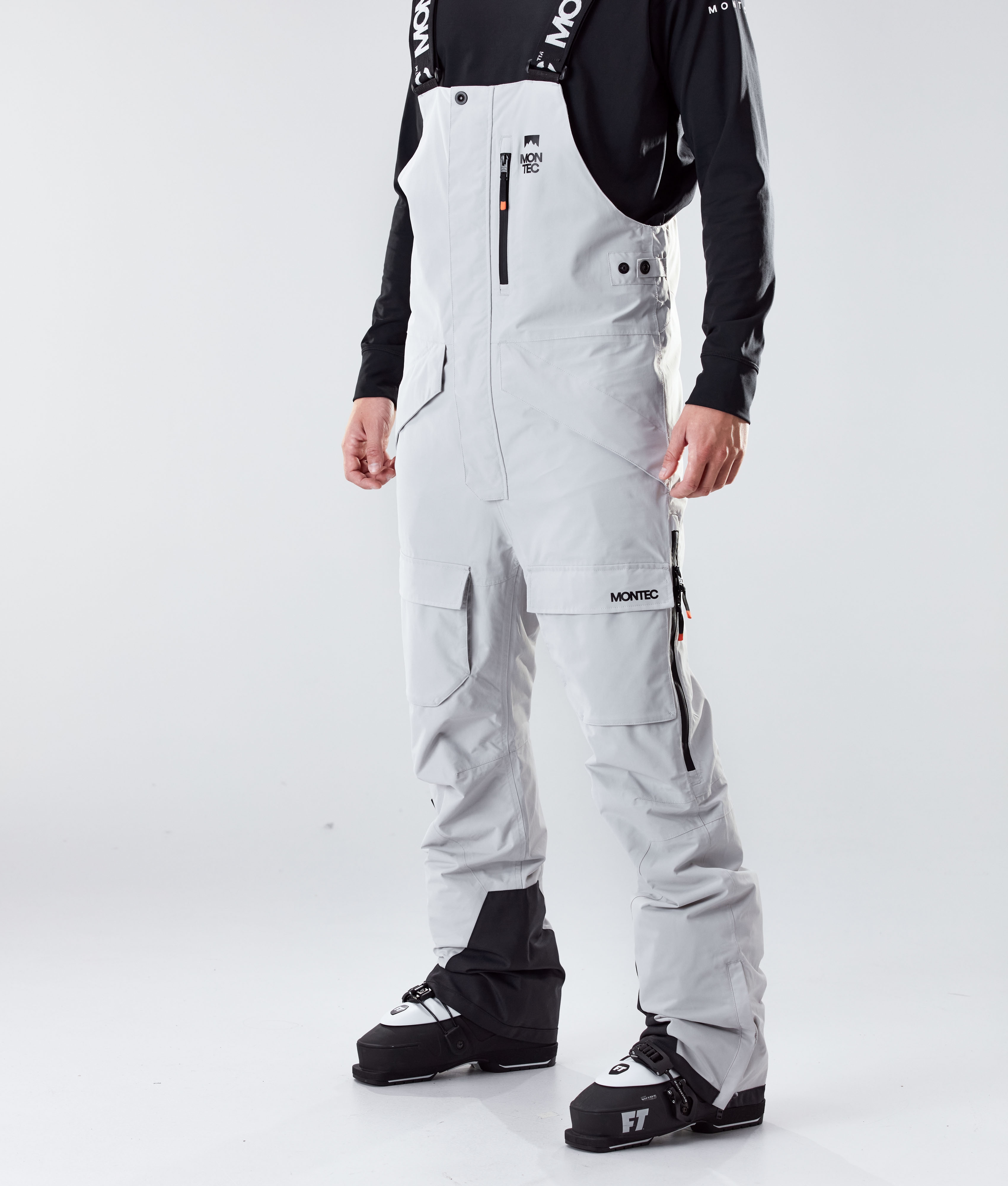 Montec Fawk 2020 Ski Pants Men Light Grey | Montecwear.com