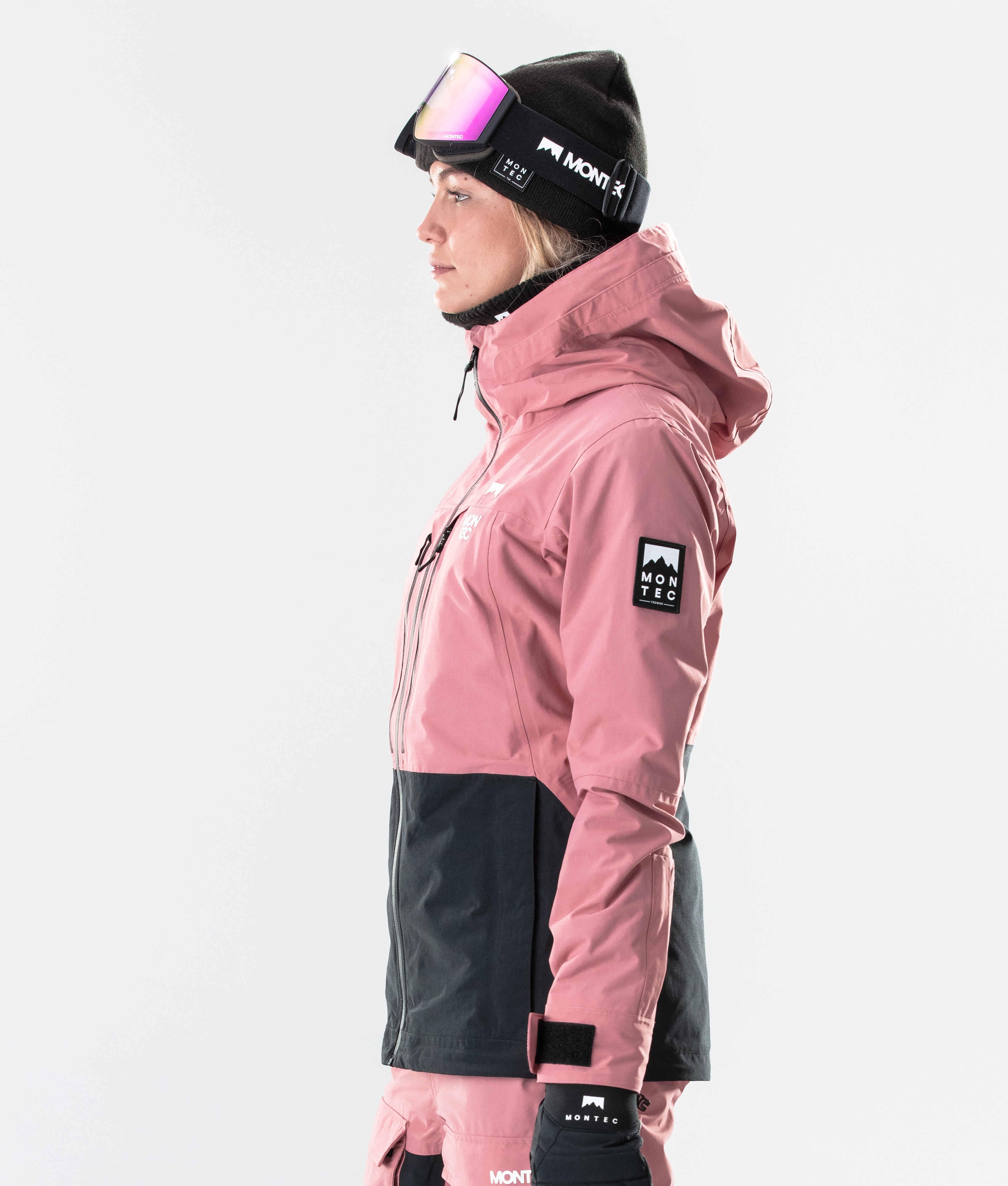 Montec Moss W 2020 Women's Ski Jacket Pink/Black