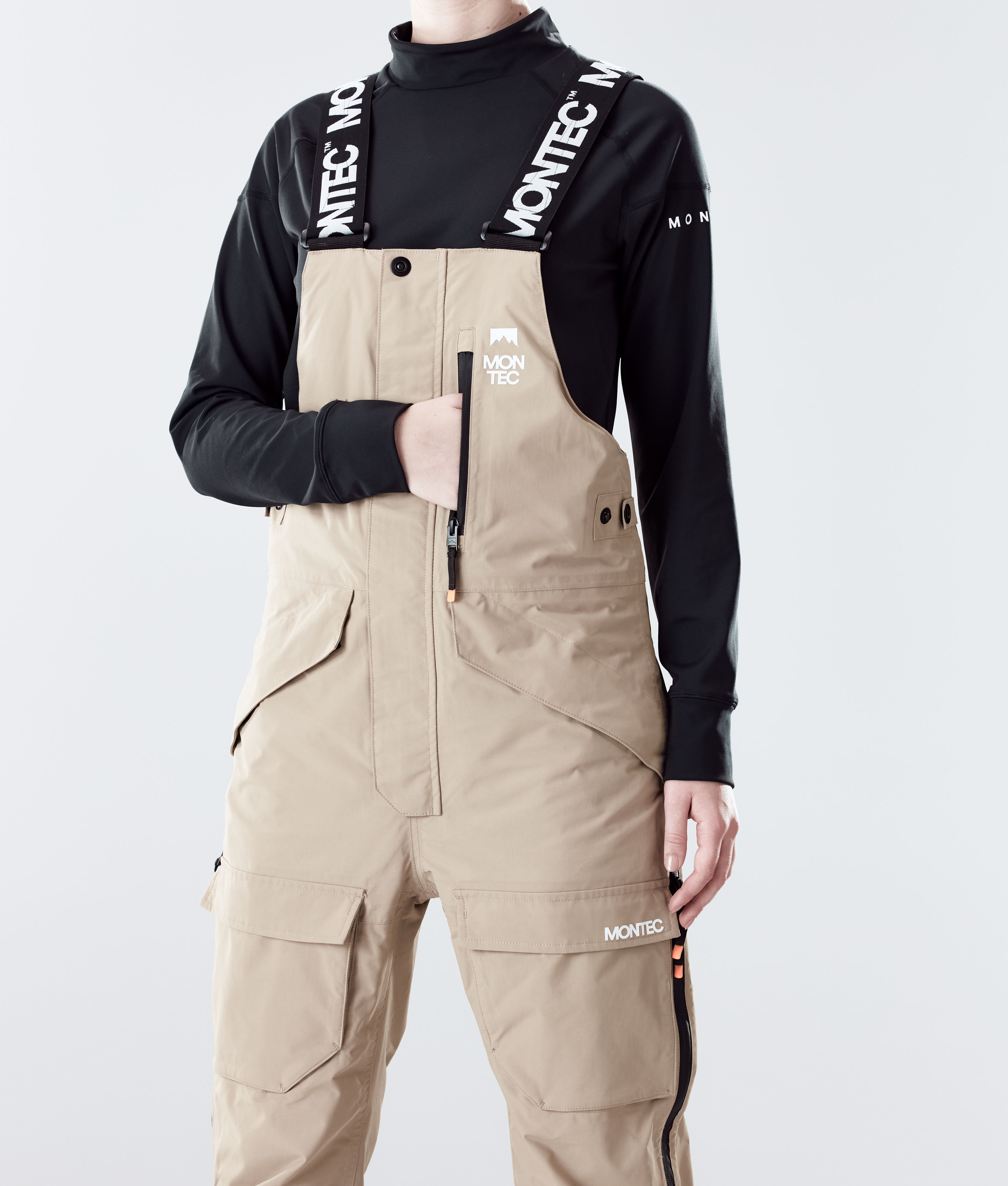 Montec Fawk W 2020 Women's Ski Pants Khaki