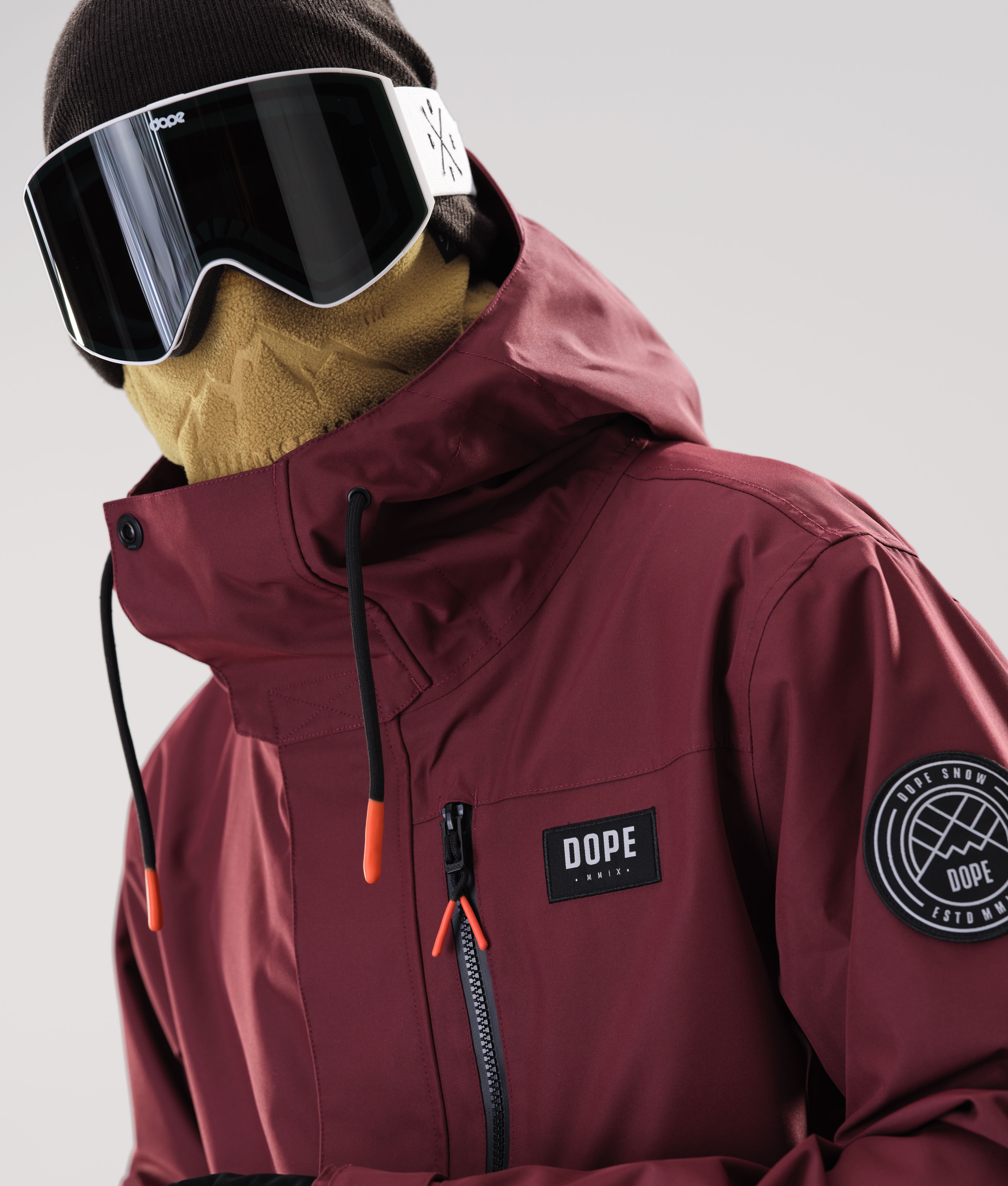 Dope Blizzard FZ Skijakke Burgundy Ridestore.no
