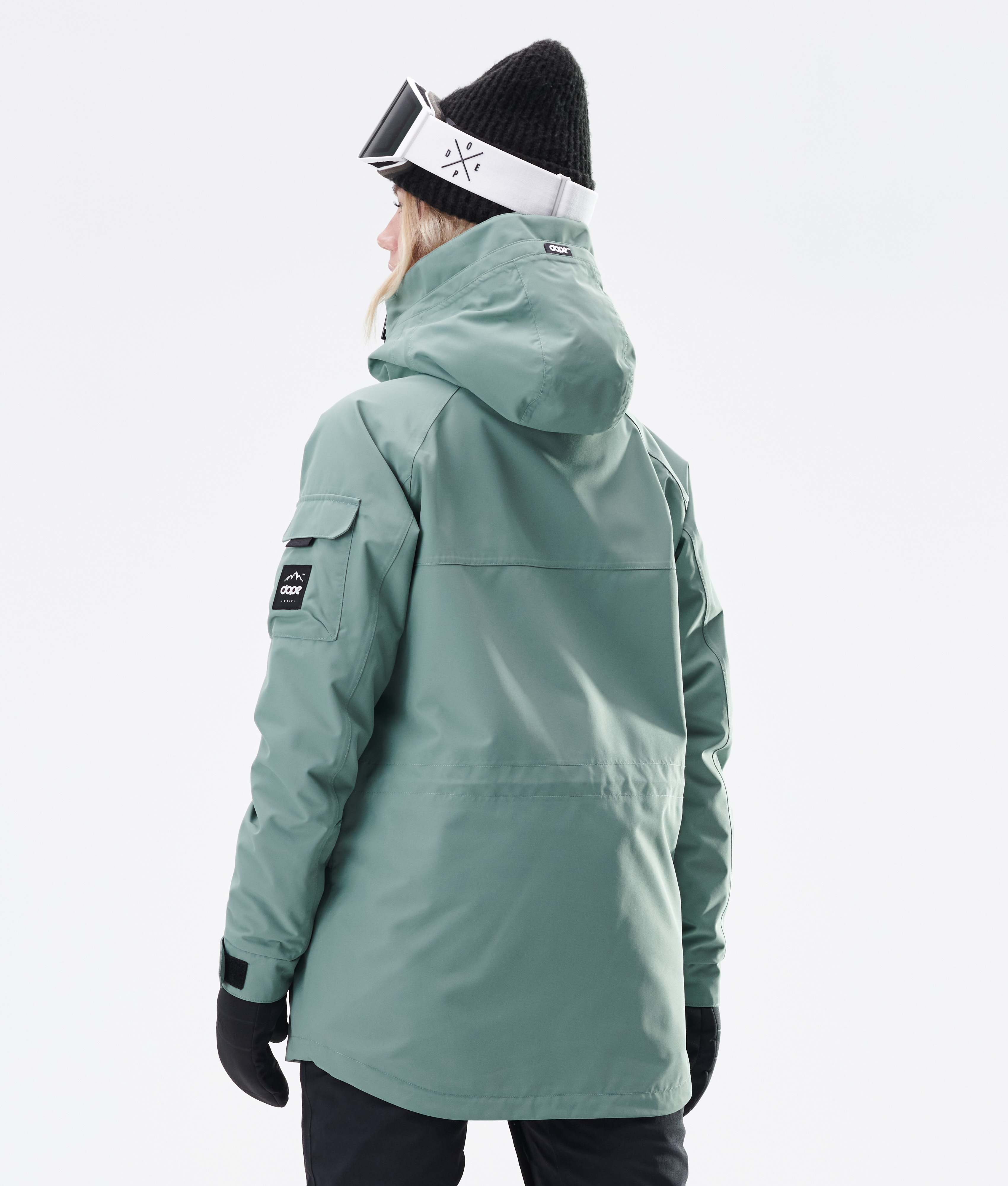 Dope Akin W Ski Jacket Faded Green