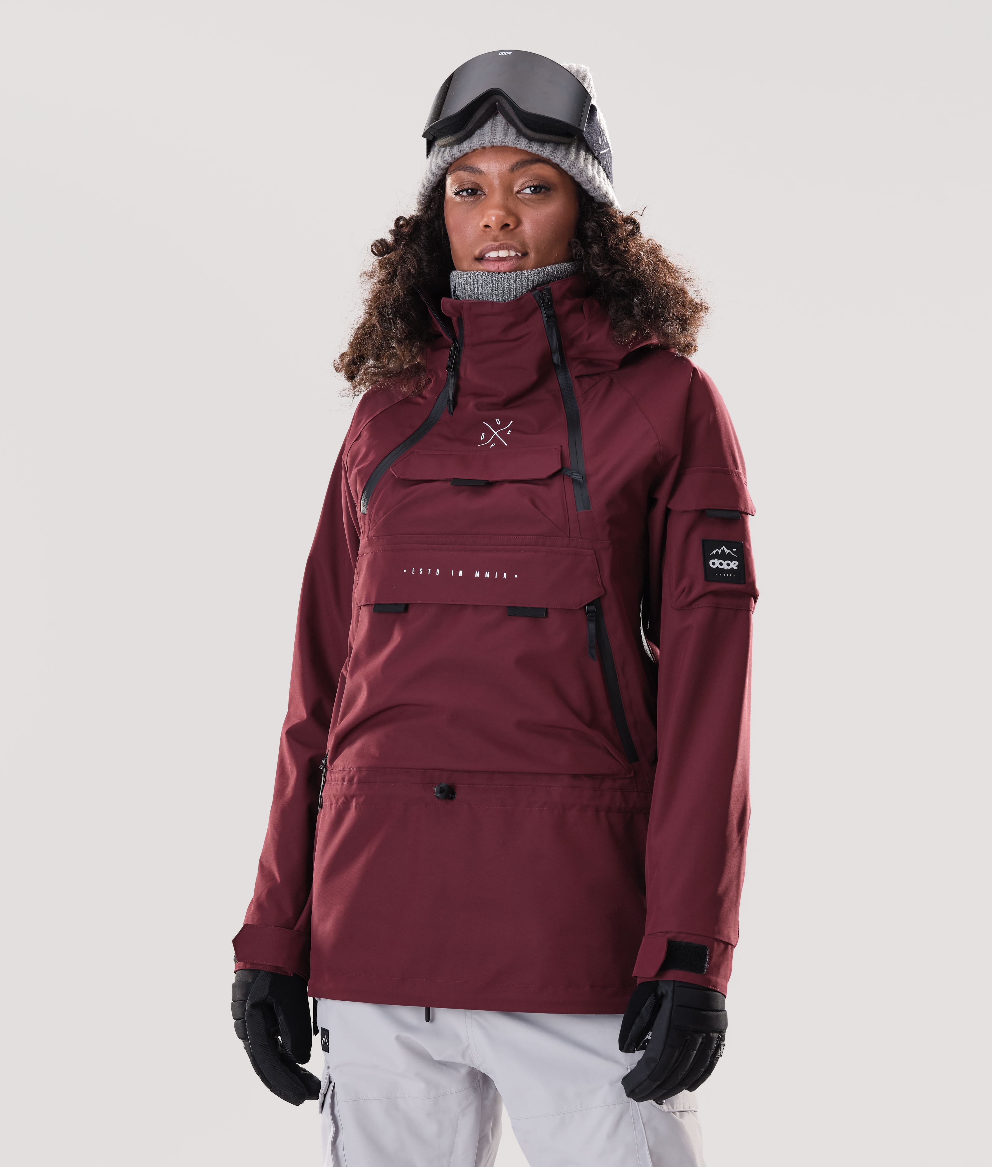 Dope | Akin W de chez Veste de Ski Burgundy | Dope | Annok W de chez Veste de Ski Burgundy |