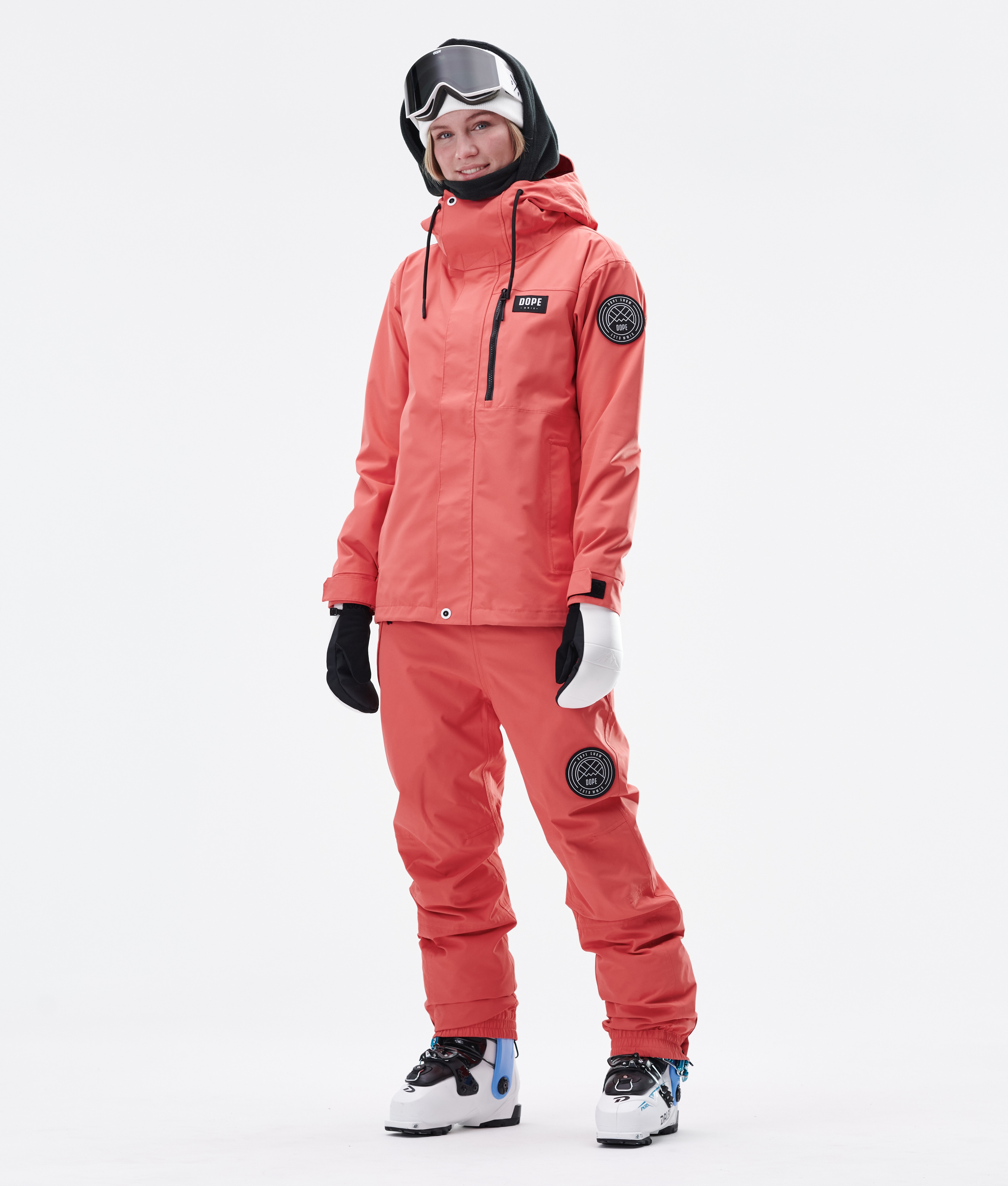 Dope Blizzard FZ W Ski Jacket Coral