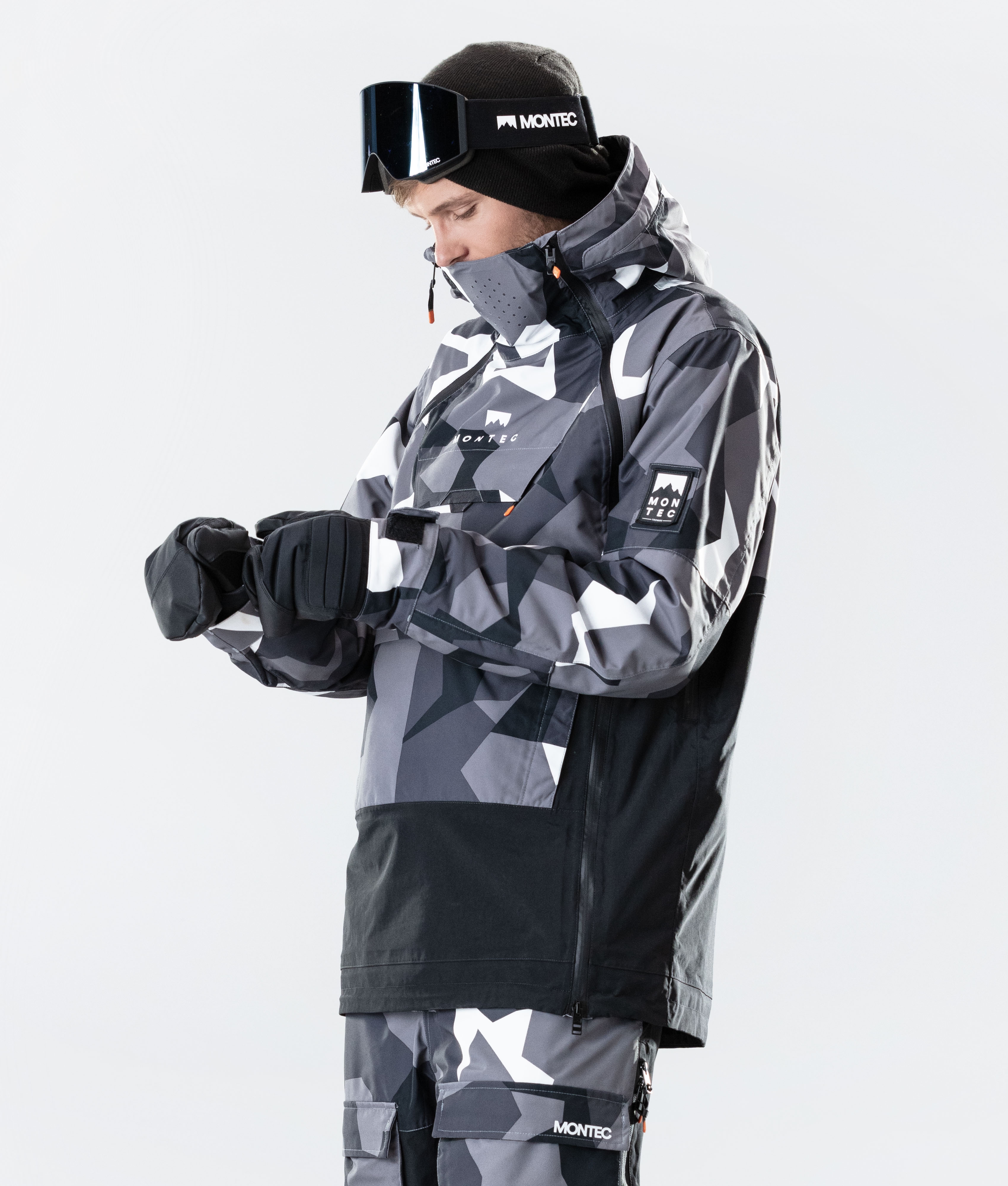 Montec Doom Ski Jacket Arctic Camo/Black