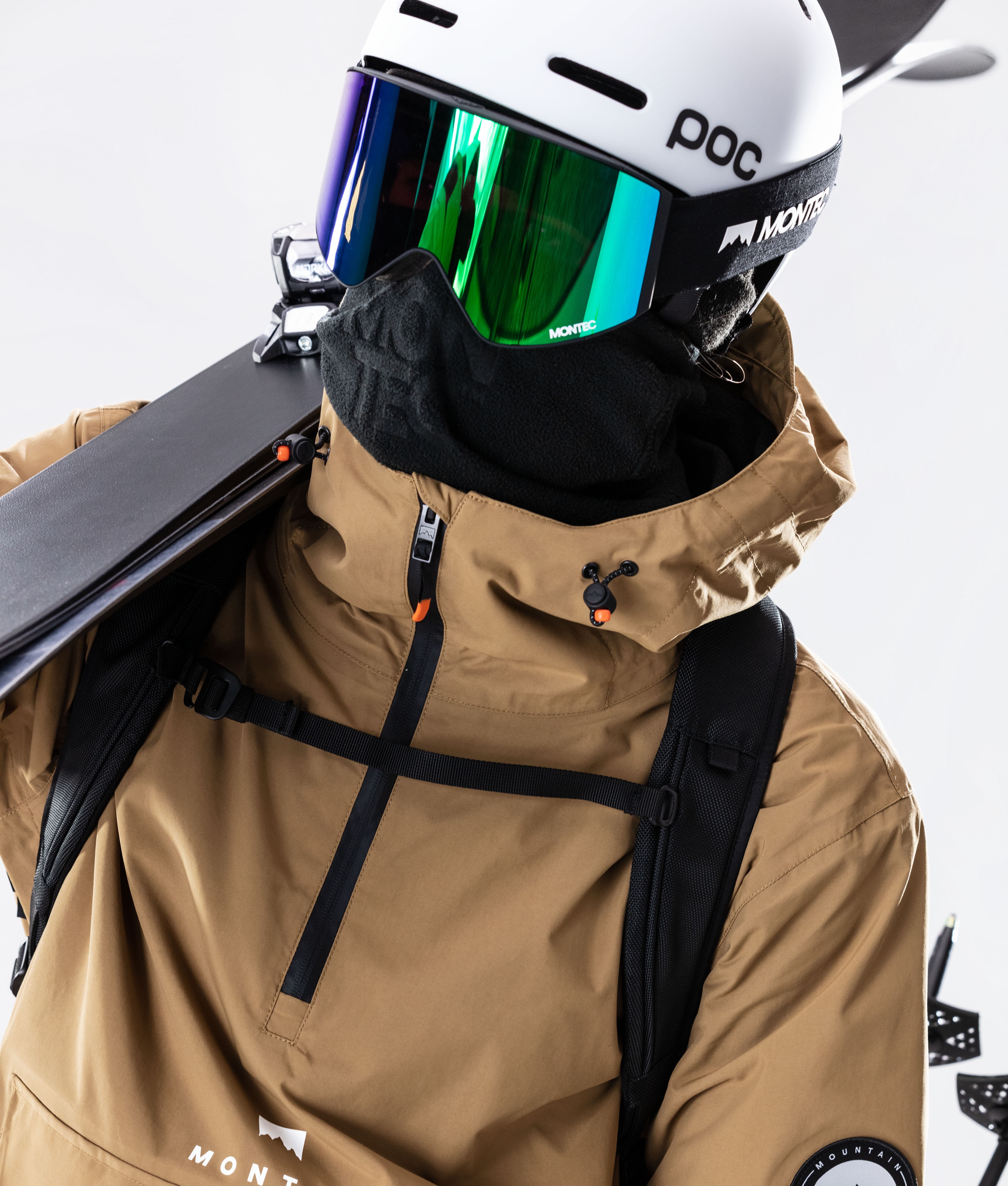 Montec Typhoon Ski Jacket Gold
