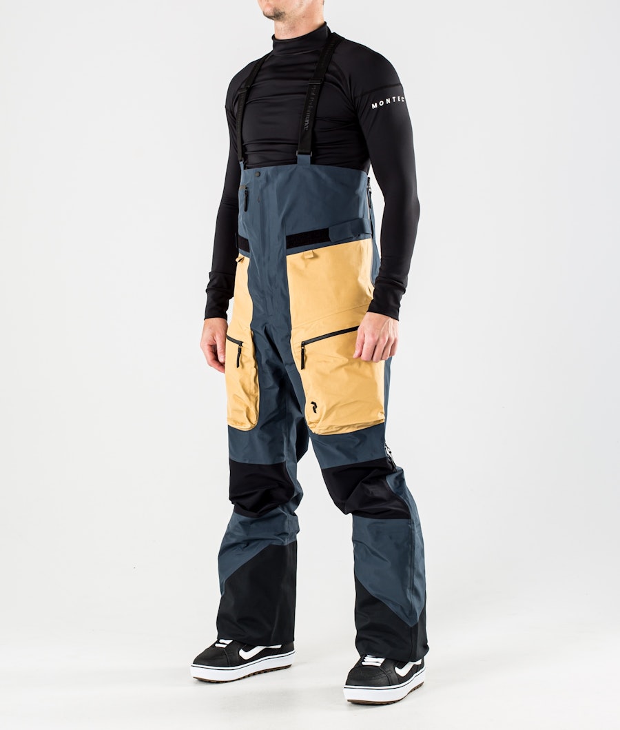 Peak Performance Vertical Pro Snowboard Pants Blue Steel