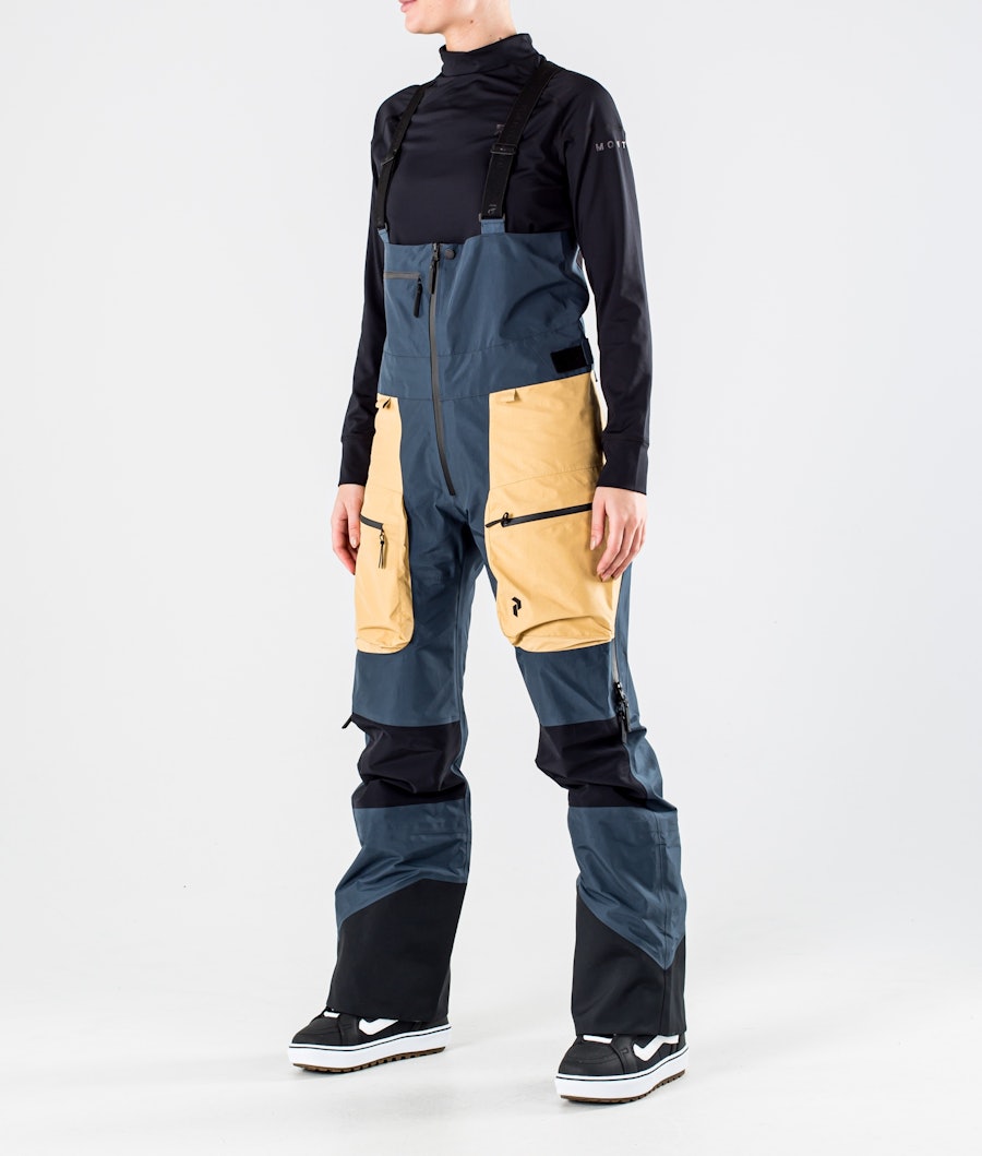 Peak Performance Vertical Pro Pantalon de Snowboard Blue Steel