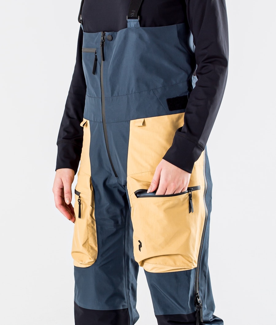 Peak Performance Vertical Pro Ski Pants Blue Steel - Ridestore.com