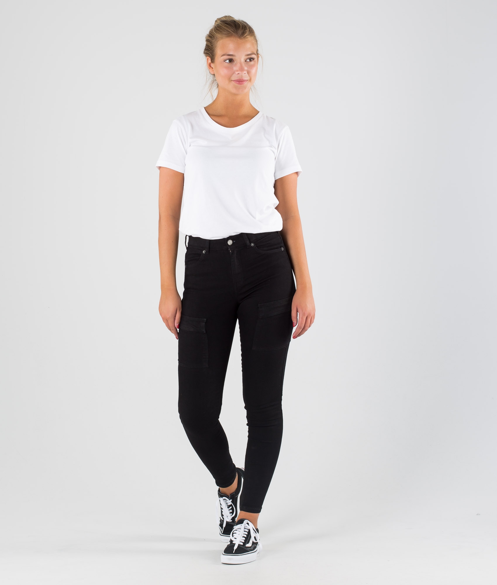 Dr Denim Lexy Cargo Bukser Black Ridestore.no Dr Denim Lexy Cargo Bukser Khaki Ridestore.no