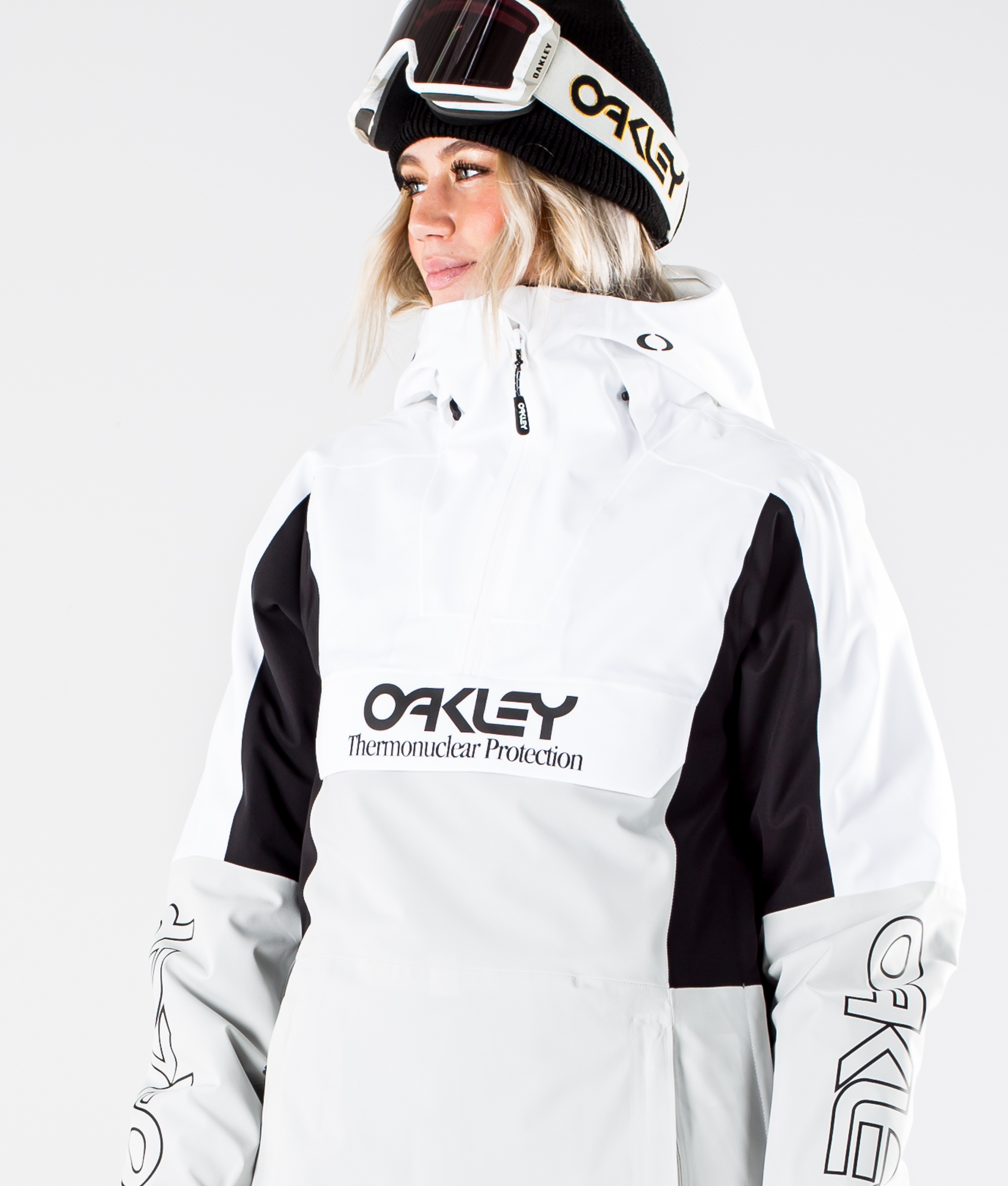 oakley white ski jacket
