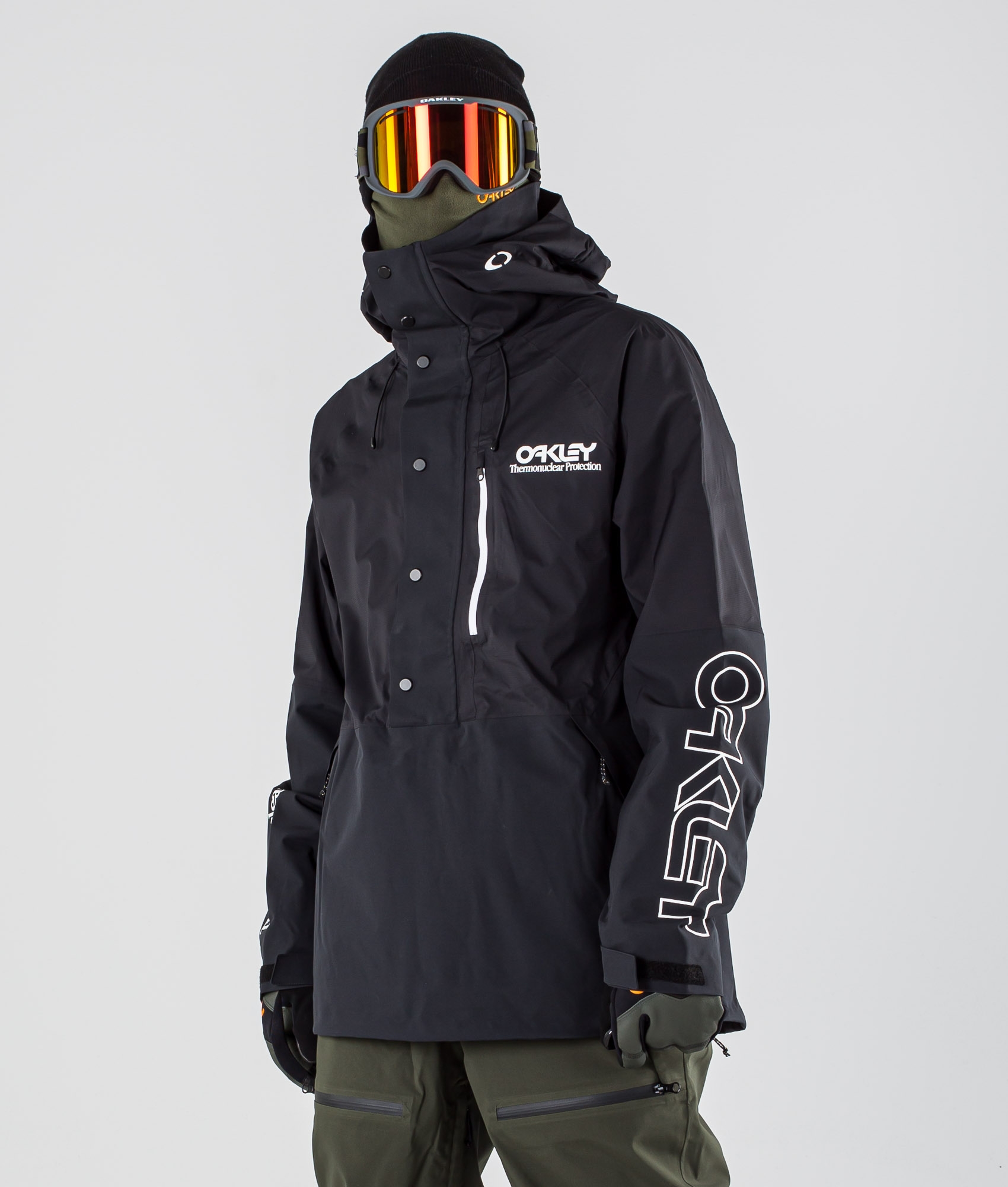 Oakley Lined Shell Anorak Ski Jacket 