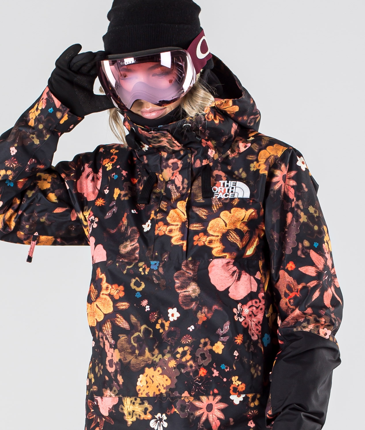 the north face print