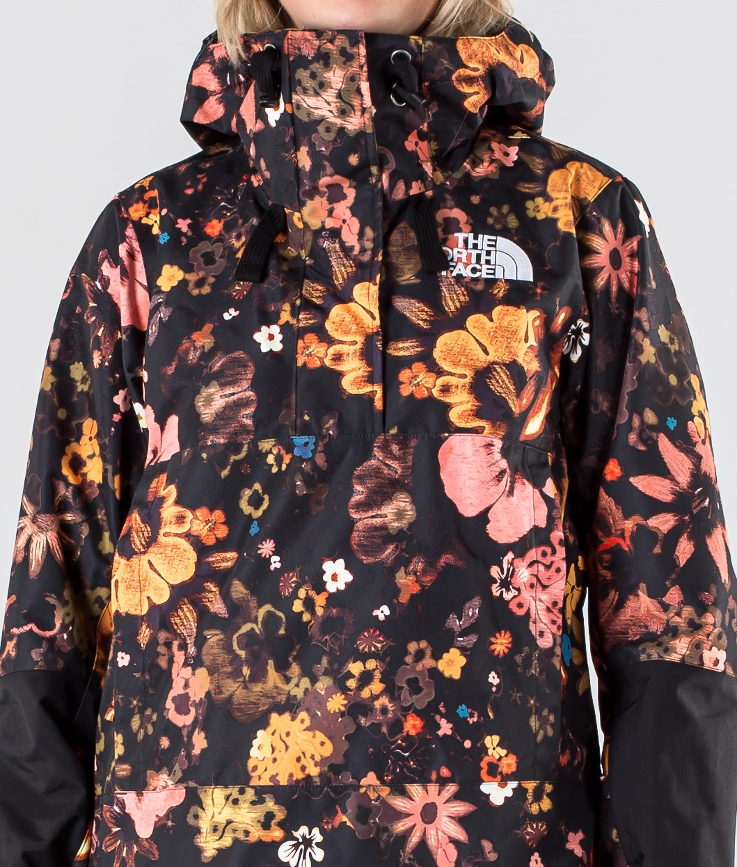 north face flower jacket