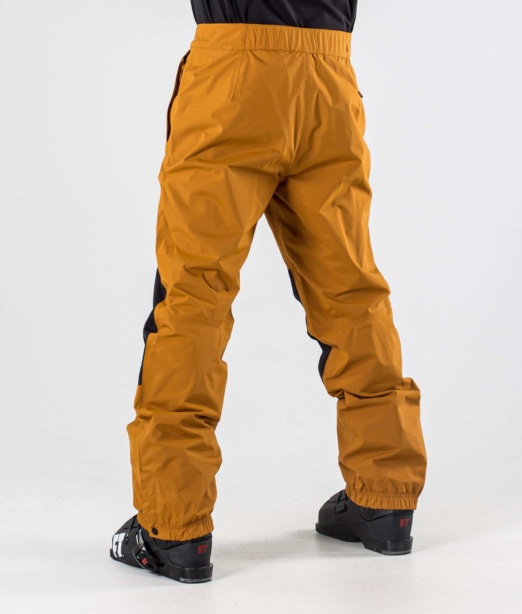 north face yellow ski pants