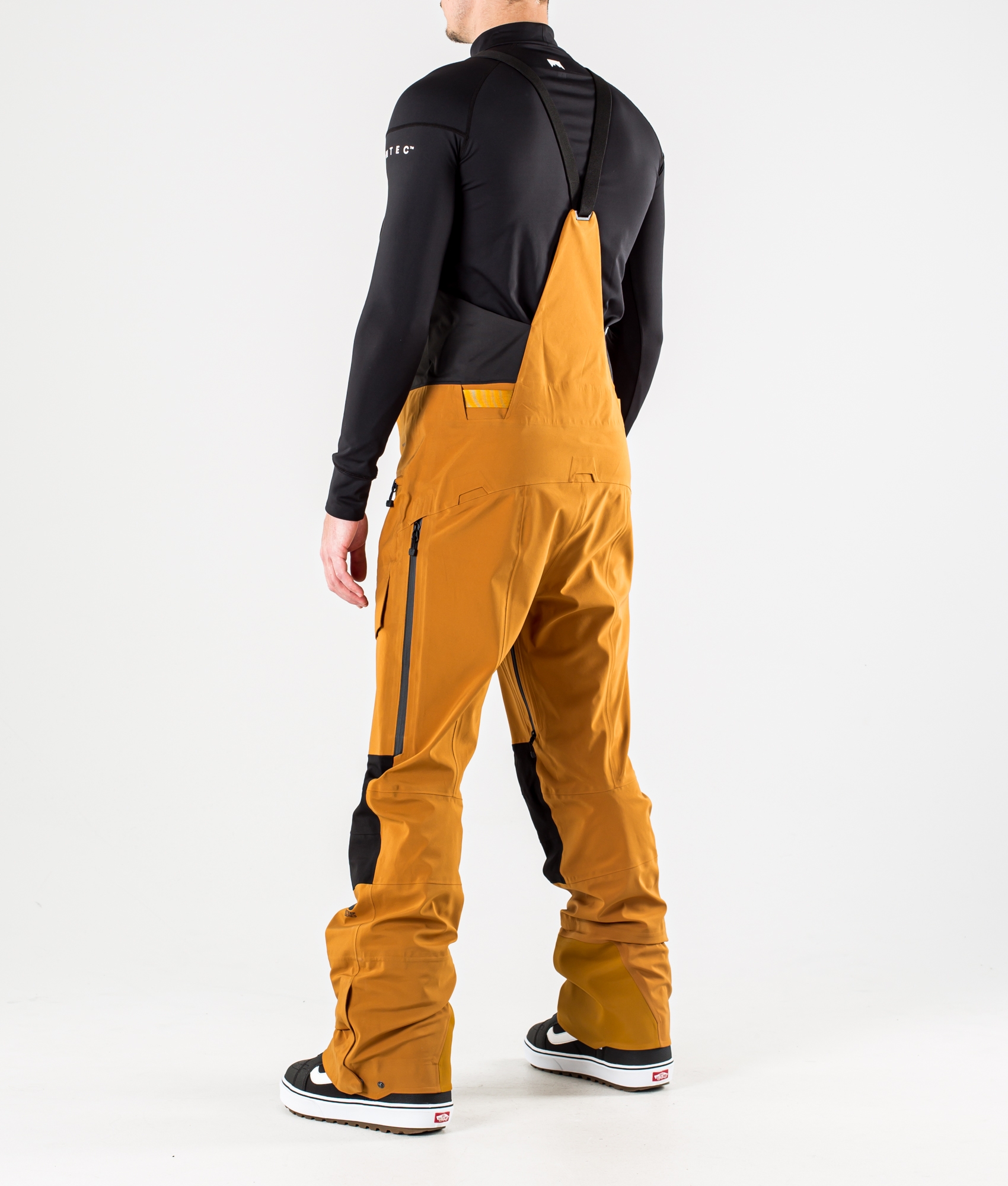 The North Face ACad Futurelight Bib Snowboardbukse Timber Tan/Tnf Black Ridestore.no