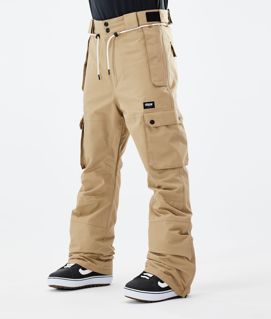 Iconic 2021 Snowboard Pants Men Khaki