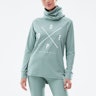 Dope Snuggle 2X-UP W Base Layer Top Faded Green