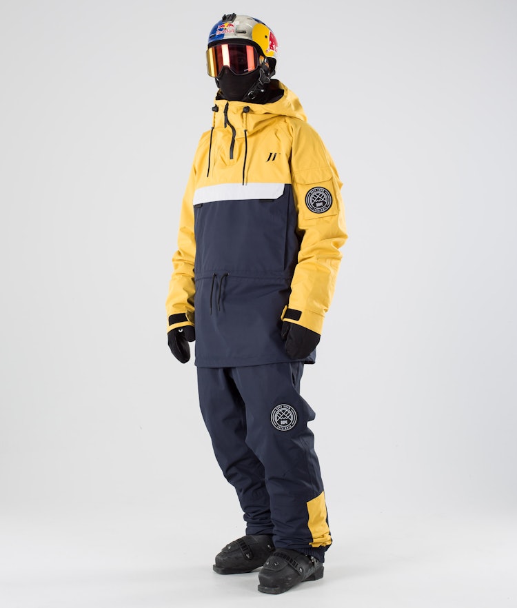 Dope JT Annok 2019 Ski jas Heren Yellow Grey Marine, Afbeelding 4 van 6
