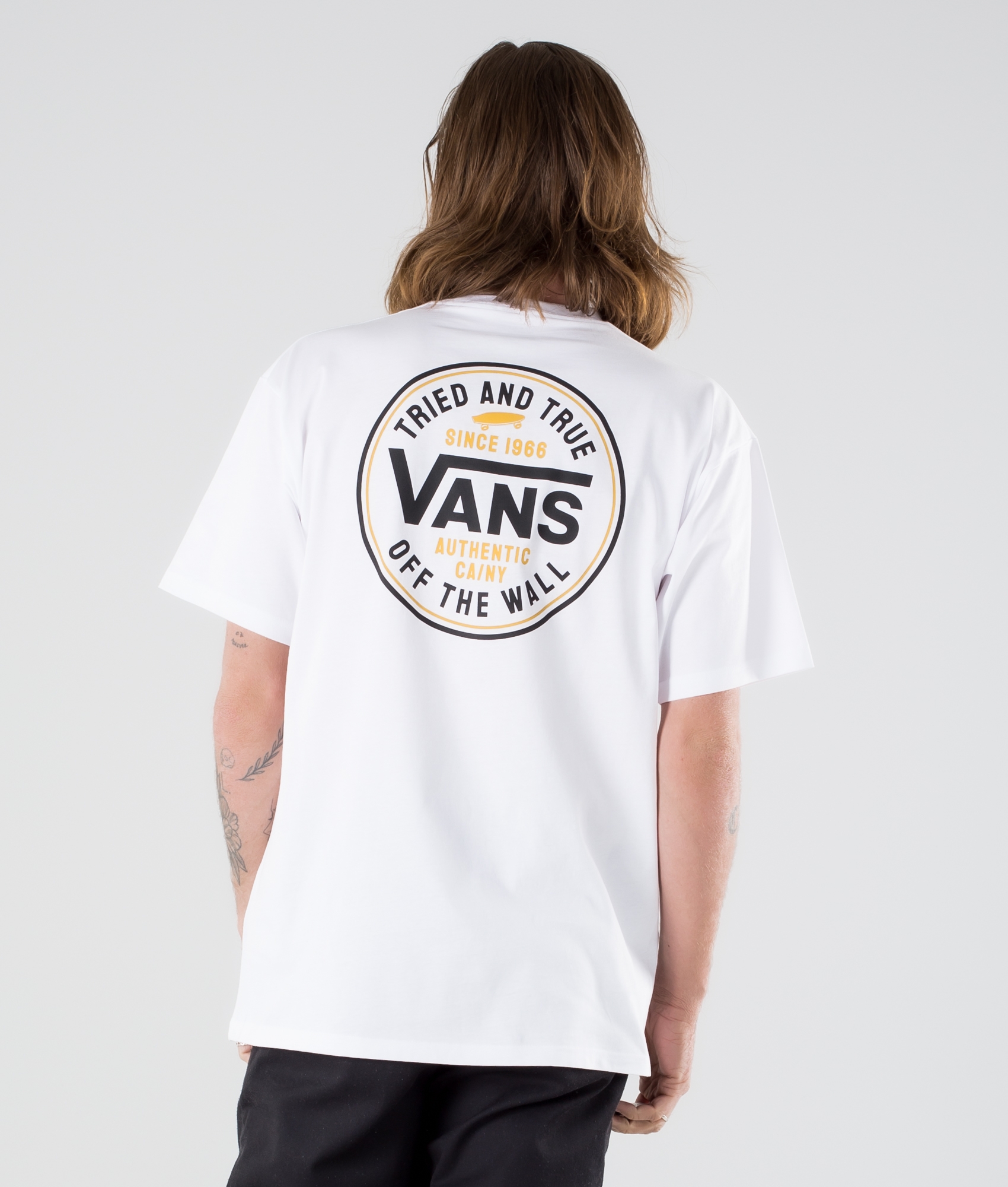 vans shirt white