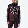 Dope Snuggle W Base Layer Top Women Paint Burgundy
