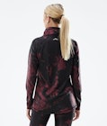 Snuggle W Tee-shirt thermique Femme 2X-Up Paint Burgundy