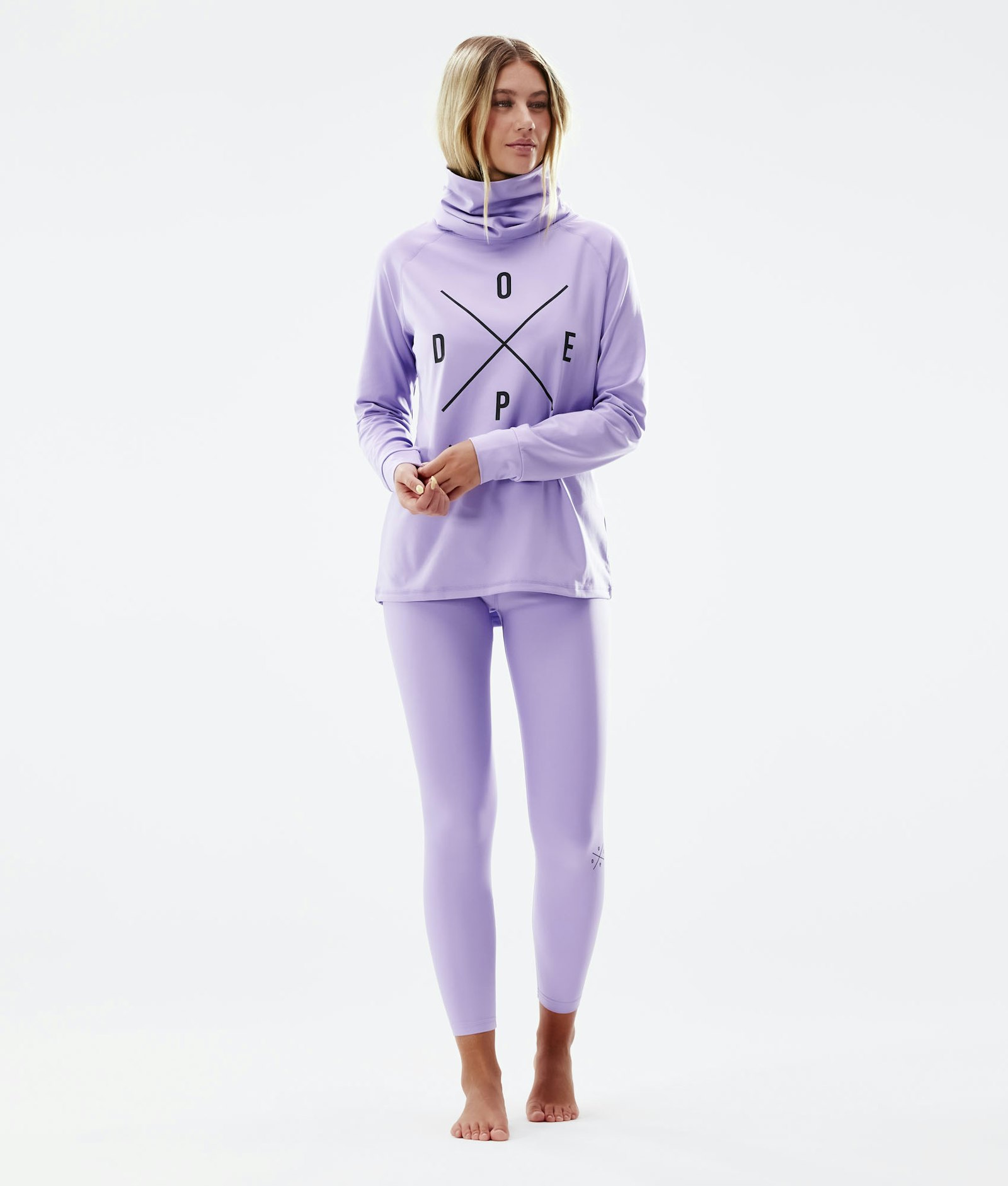 Dope Snuggle W Base Layer Top Women 2X-Up Faded Violet
