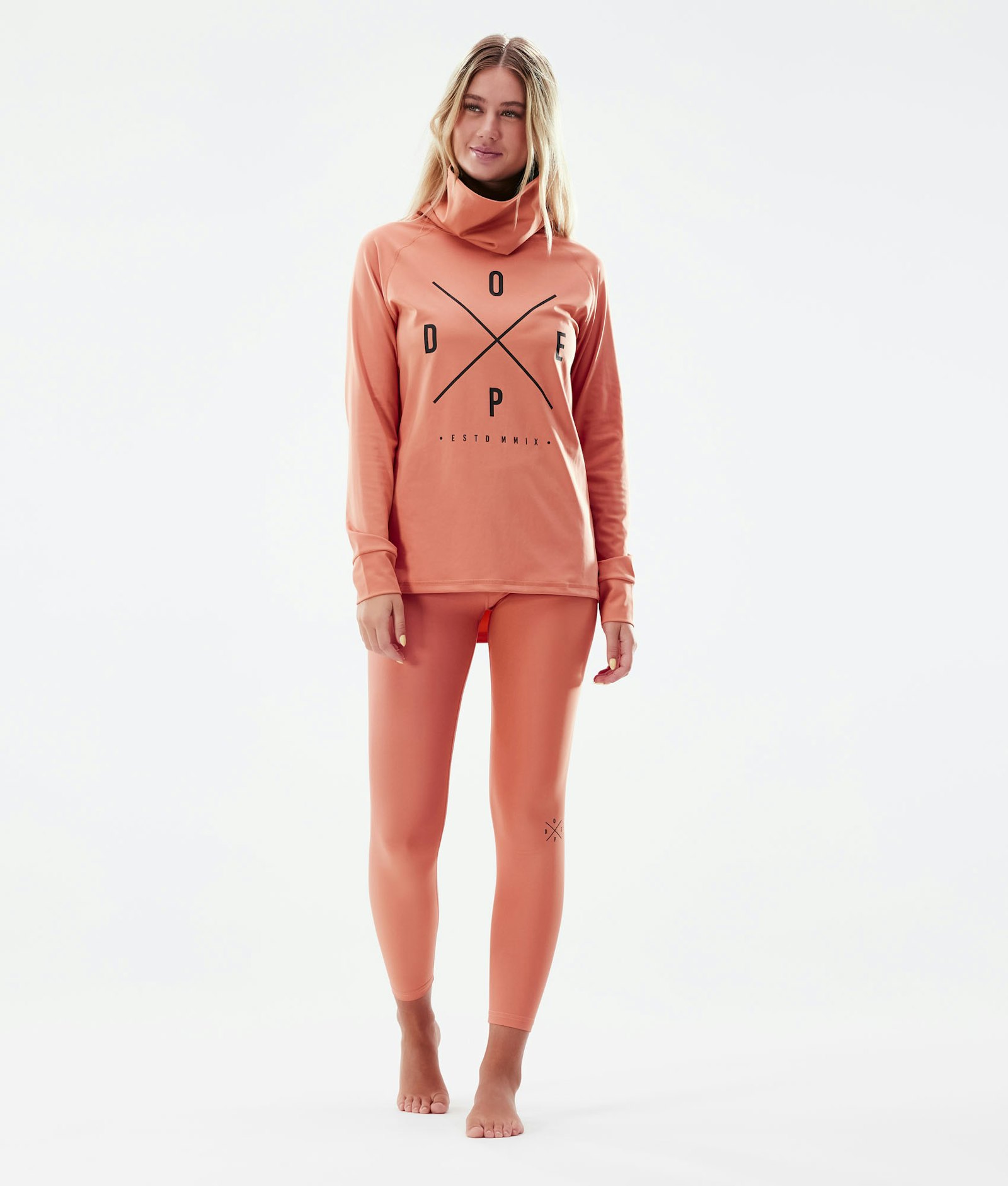 Dope Snuggle W Tee-shirt thermique Femme 2X-Up Peach
