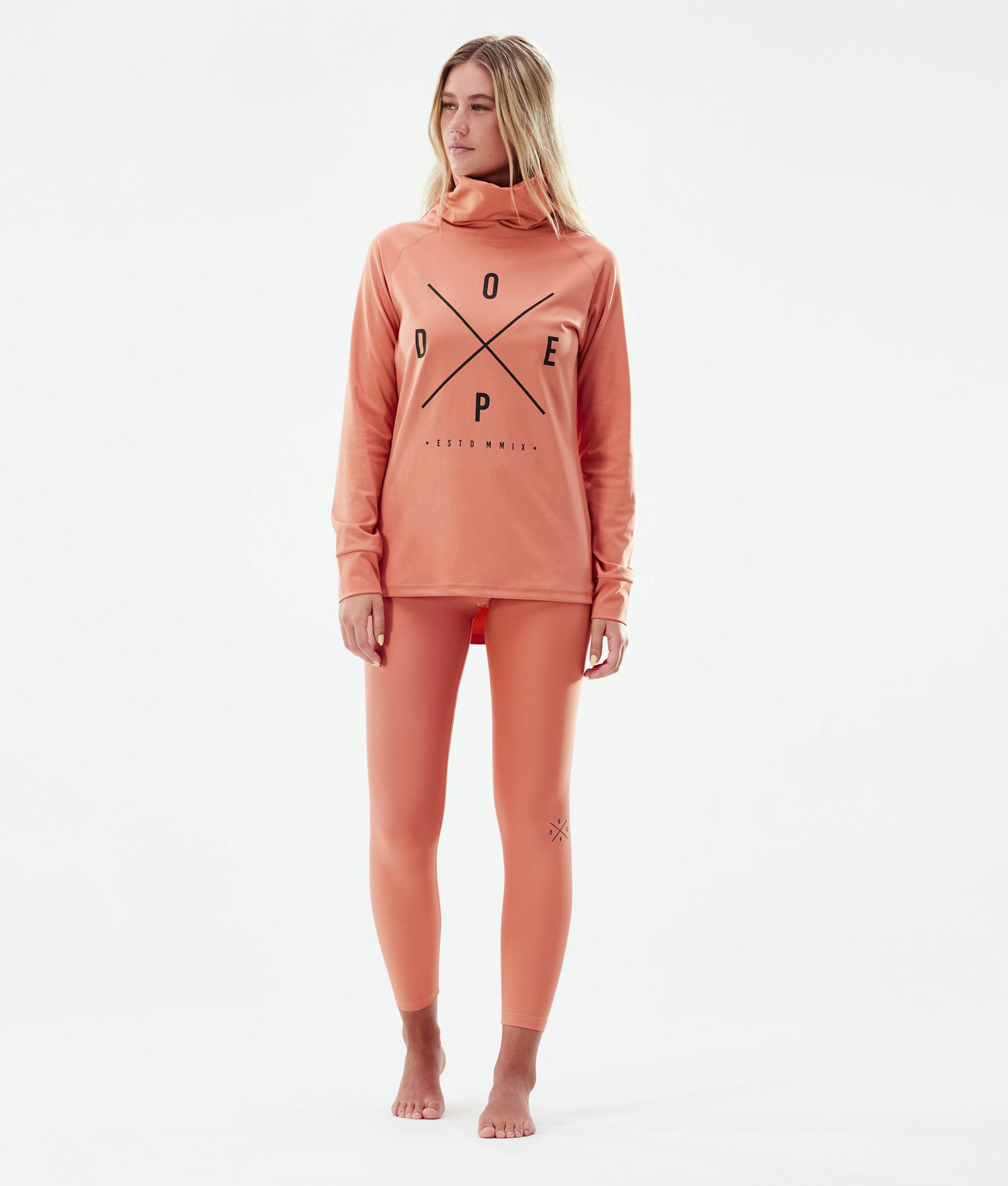 Dope Snuggle W Base Layer Pant Women 2X-Up Peach, Image 3 of 7