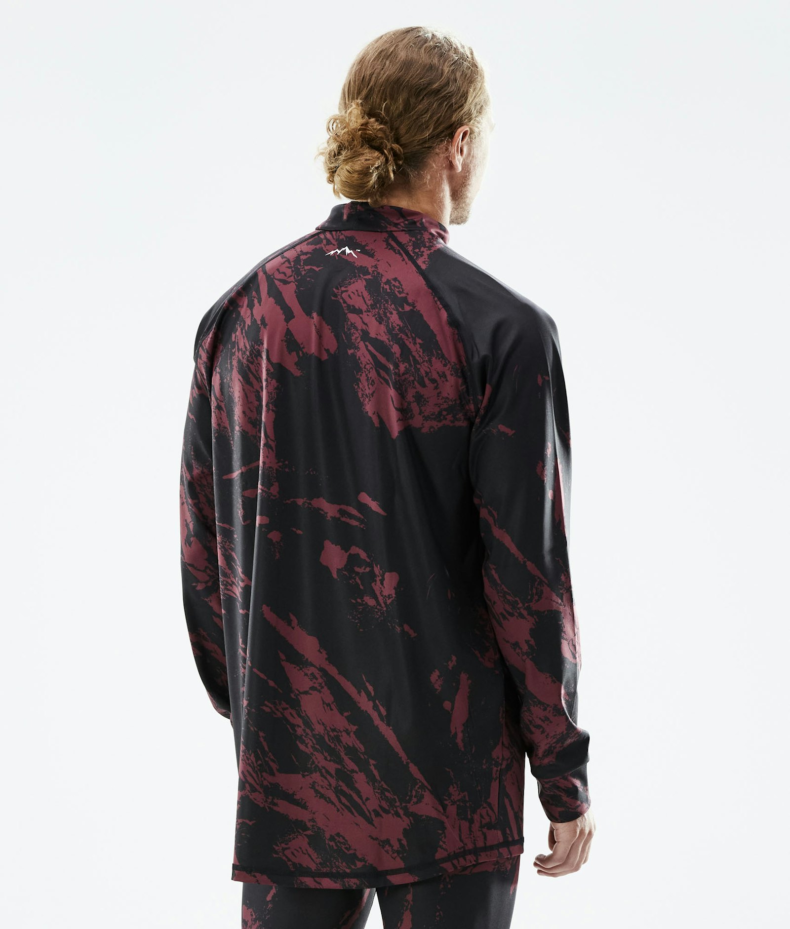 Snuggle Tee-shirt thermique Homme 2X-Up Paint Burgundy