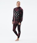 Snuggle Tee-shirt thermique Homme 2X-Up Paint Burgundy