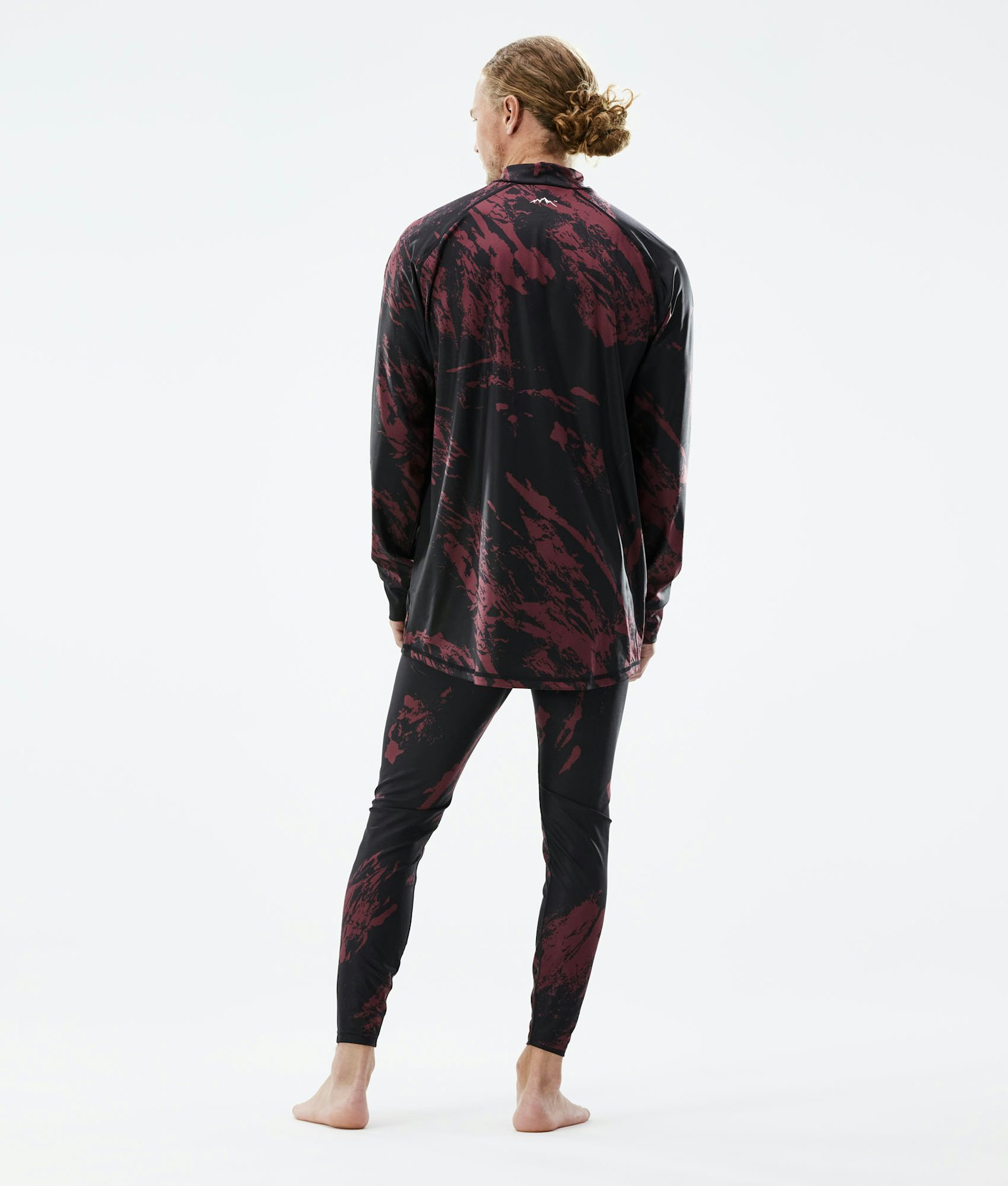 Dope Snuggle Tee-shirt thermique Homme 2X-Up Paint Burgundy